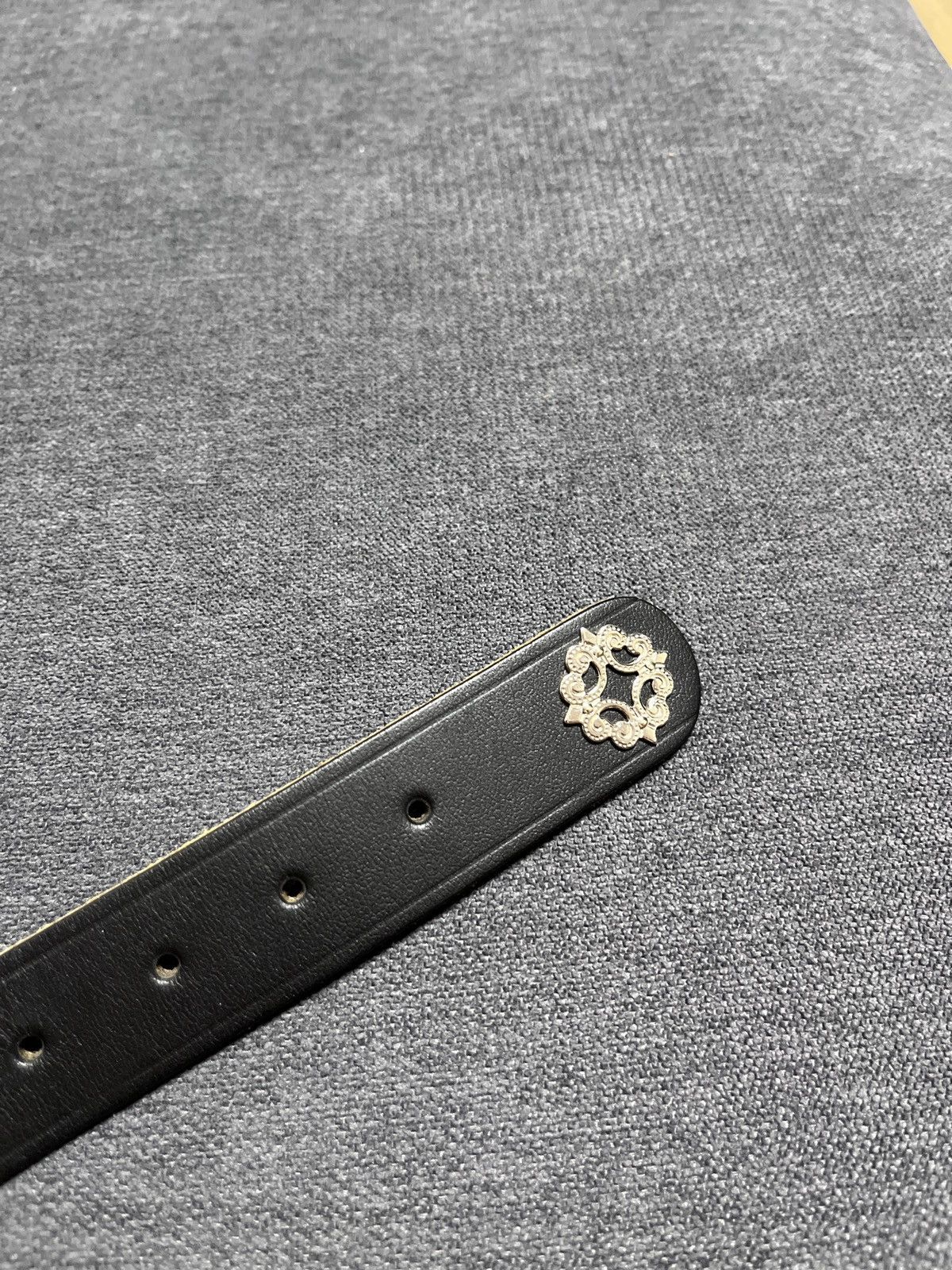 Cowboy Equipment × Vintage Etro Style Vintage Swiss Leather Cows Belt Size ONE SIZE - 9 Thumbnail
