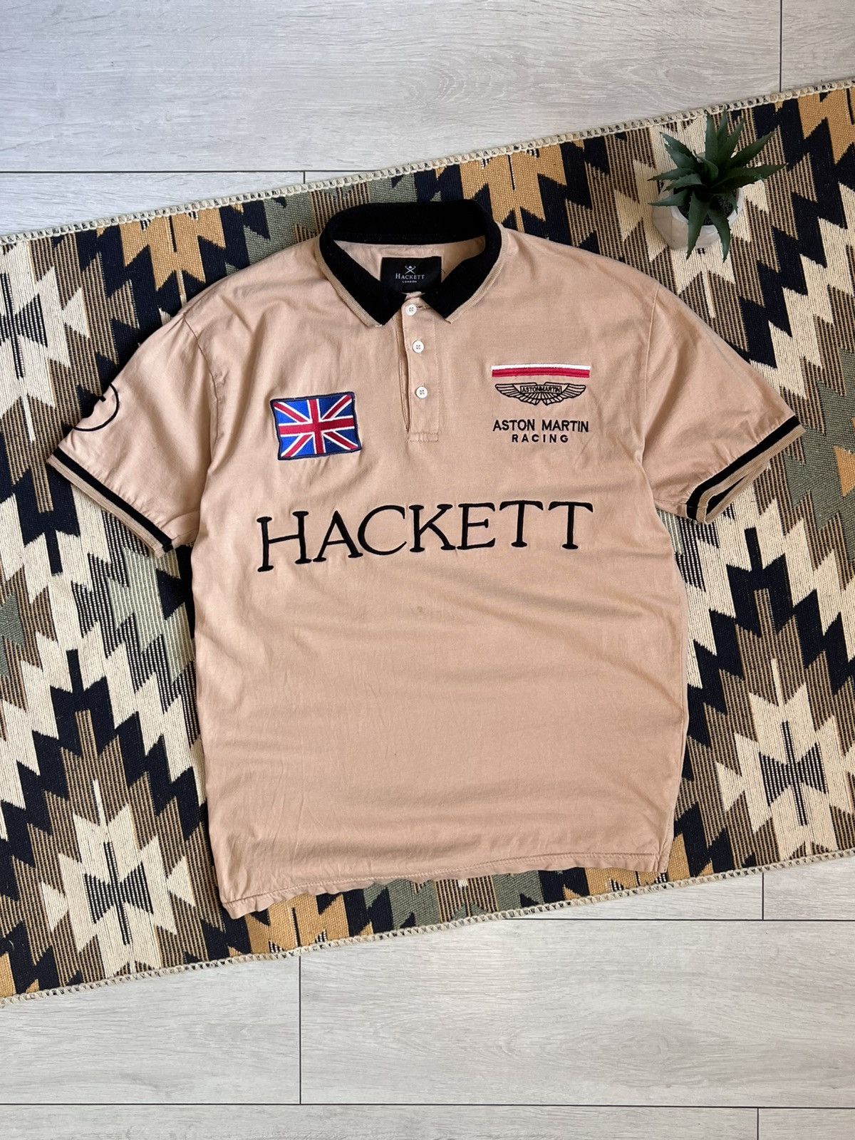 Formula 1 × Hackett Hackett Aston Martin Great Britain Racing Polos T-shirt Size US L / EU 52-54 / 3 - 1 Thumbnail