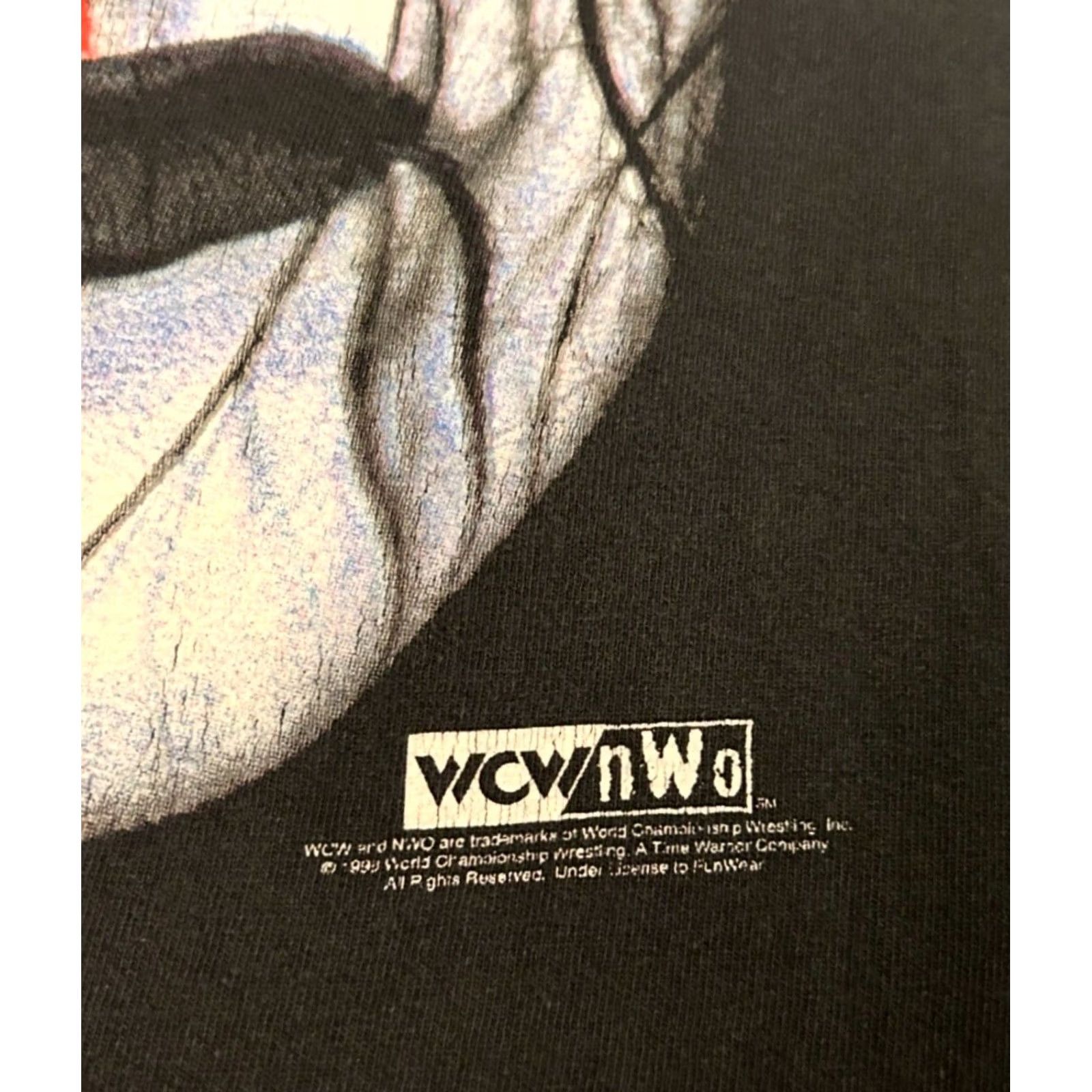 Vintage VINTAGE 90s Wrestling Sting WCW NWO 1998 Shirt Mens Large Black 1990s VTG Size US L / EU 52-54 / 3 - 2 Thumbnail