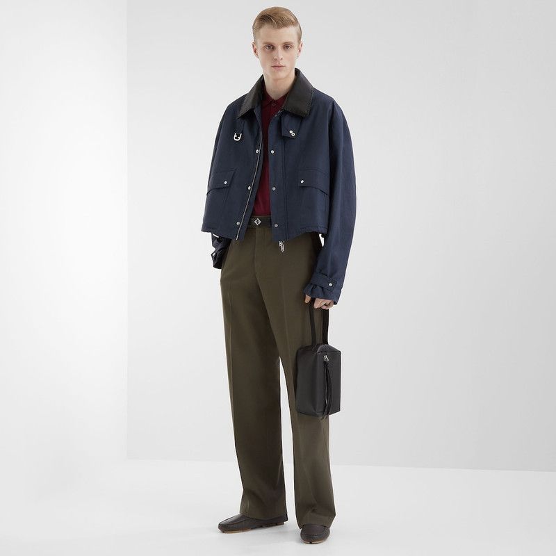 Fendi o1s1wg110226 Blouson Jacket in Midnight Blue/Black Size US L / EU 52-54 / 3 - 4 Thumbnail