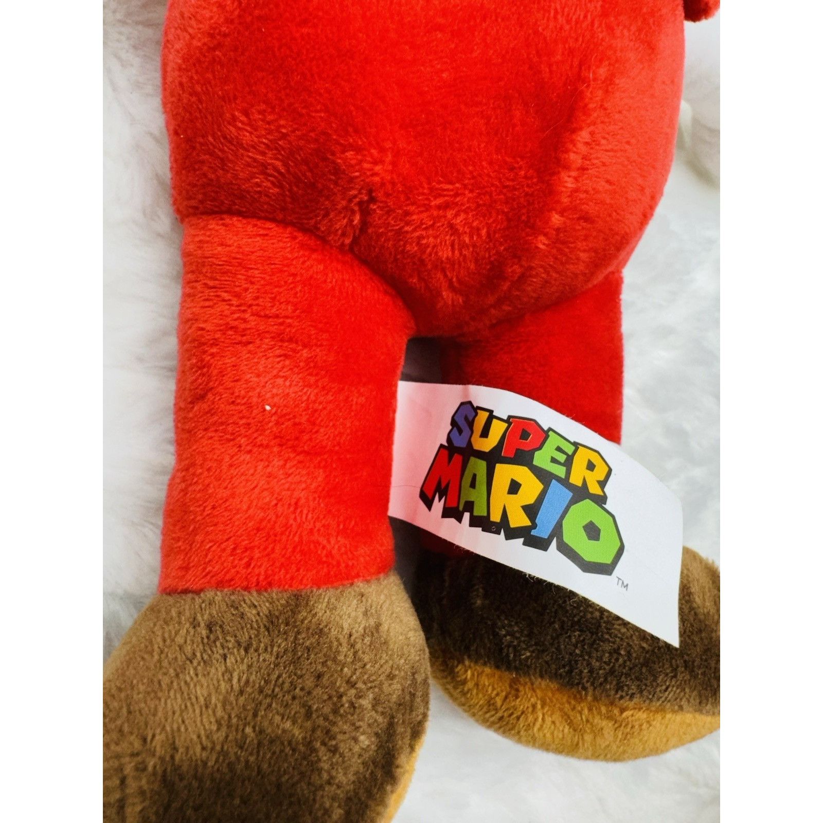 Nintendo SUPER MARIO BROS - MARIO PLUSH - 12" Nintendo Stuffed Doll T Size ONE SIZE - 9 Thumbnail