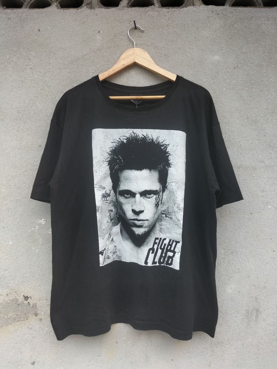 Rap Tees Vintage Fight Club Tyler Durden Movie T Shirt 2000s Size US XL / EU 56 / 4 - 2 Thumbnail