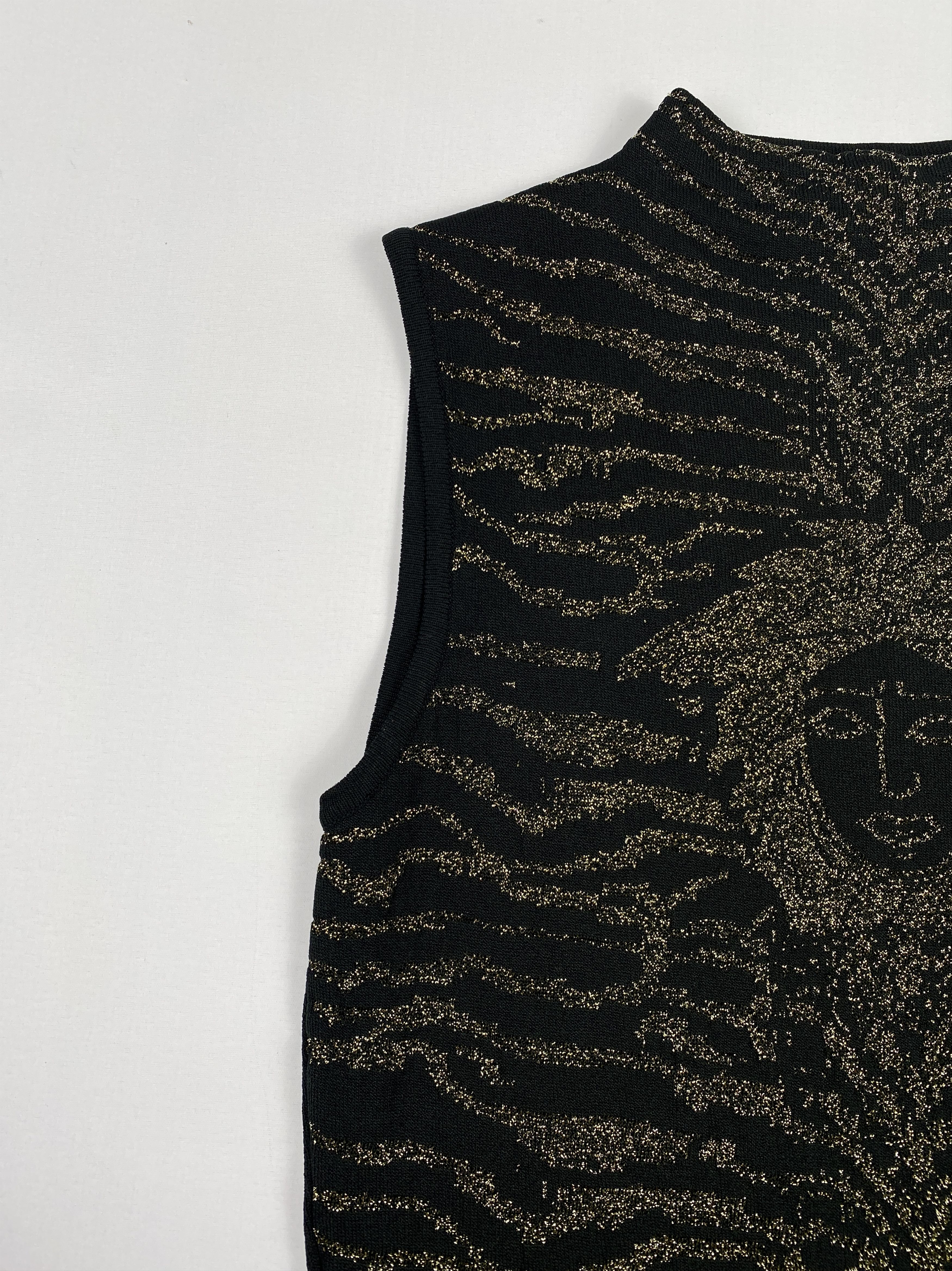 Versace Jeans Couture Medusa Tank Top Size L / US 10 / IT 46 - 6 Thumbnail