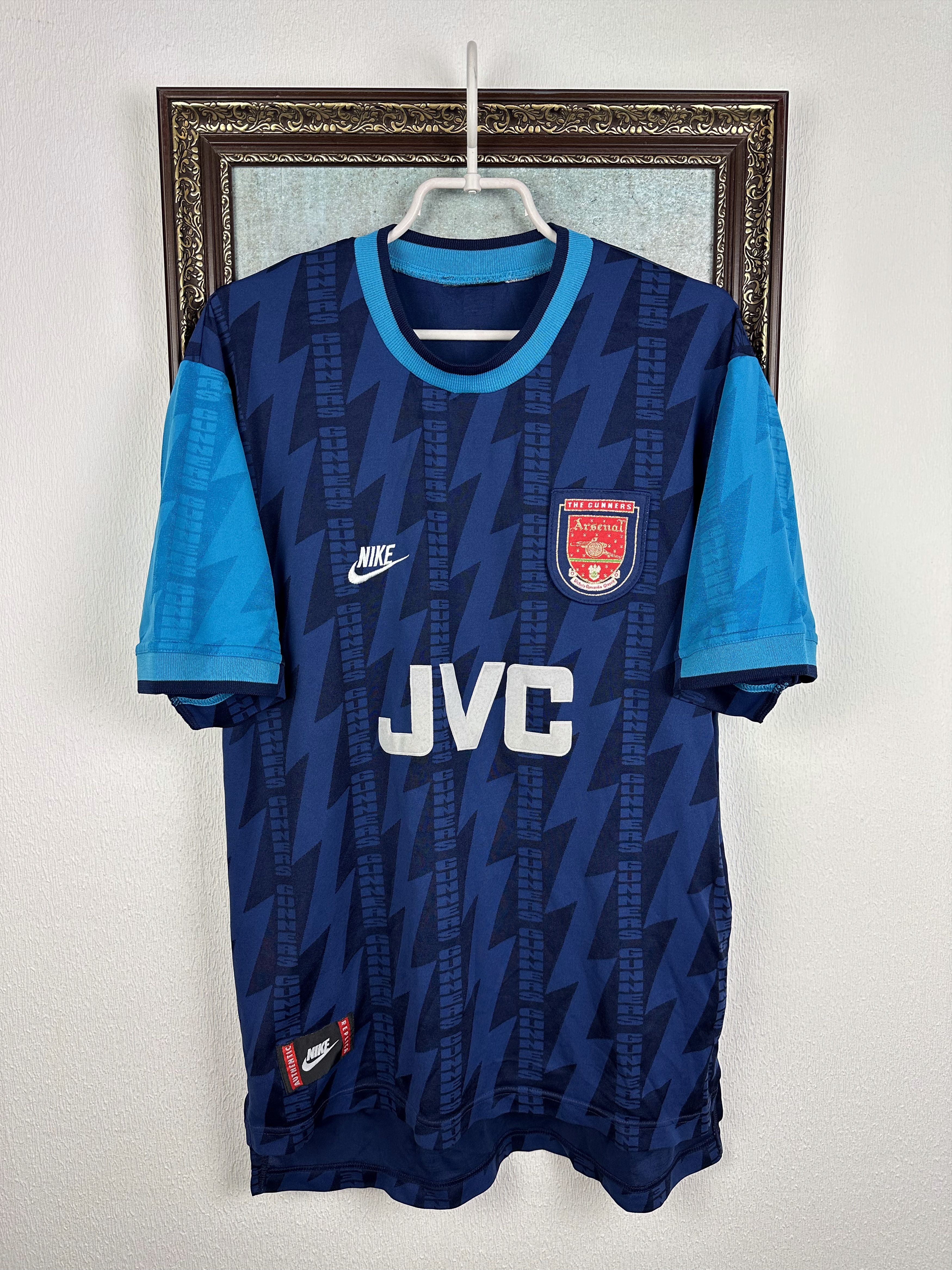 Nike × Vintage Rare Vintage Arsenal 1999-2001 SEGA Away Kit NIKE