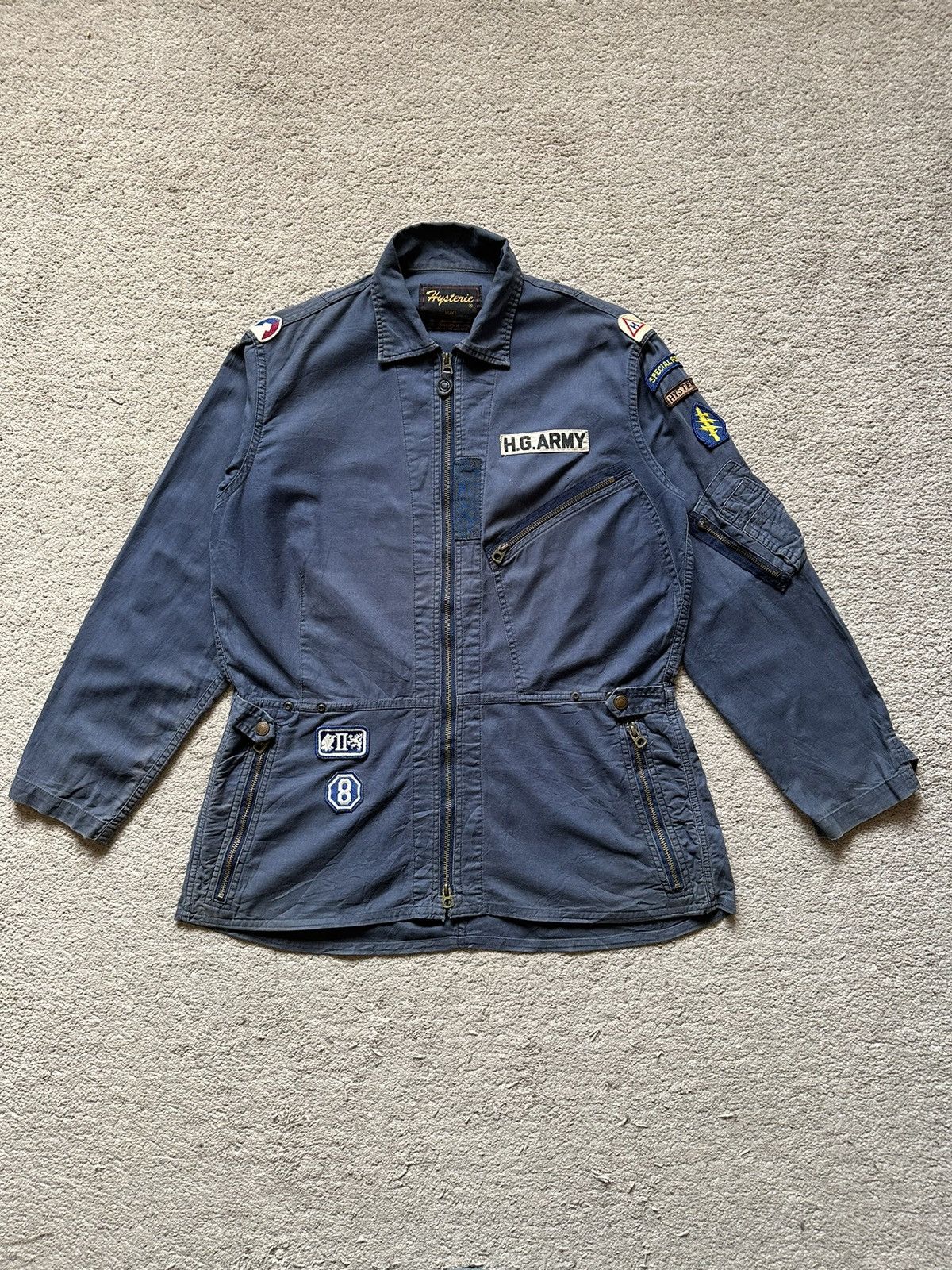 Hysteric Glamour 1990s Hysteric Glamours Air Force Jacket Size US L / EU 52-54 / 3 - 2 Thumbnail