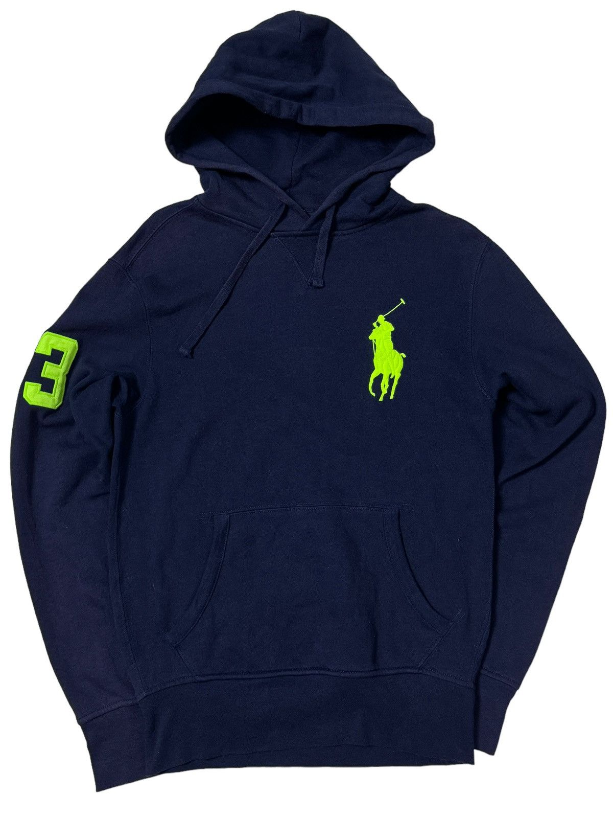 Polo Ralph Lauren × Vintage Polo Ralph Lauren Hoodie Big Pony No 3 Size US XS / EU 42 / 0 - 2 Thumbnail