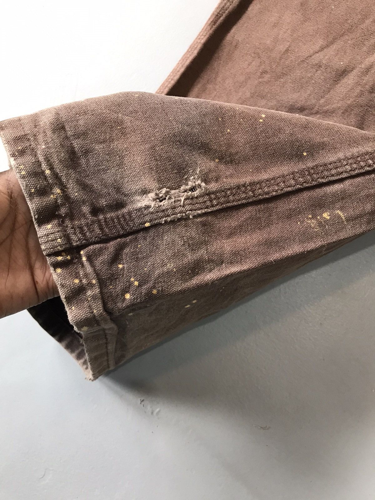 Carhartt Vintage carhartt faded carpenter workwear denim Size US 44 / EU 60 - 6 Thumbnail