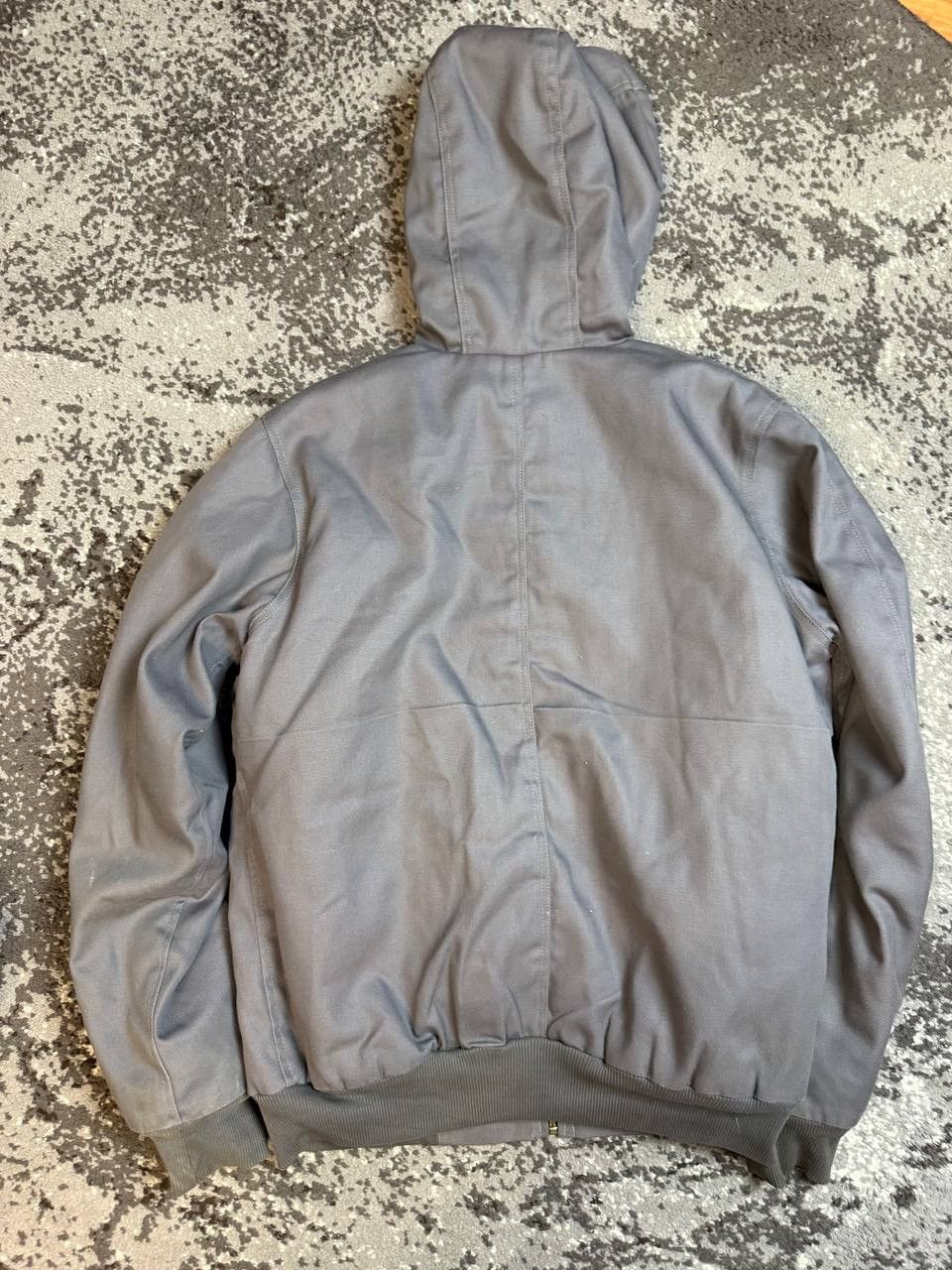 Carhartt Wip Vintage y2k Carhartt Wip Active Bermuda Gray Bomber Jacket Size US M / EU 48-50 / 2 - 11 Thumbnail