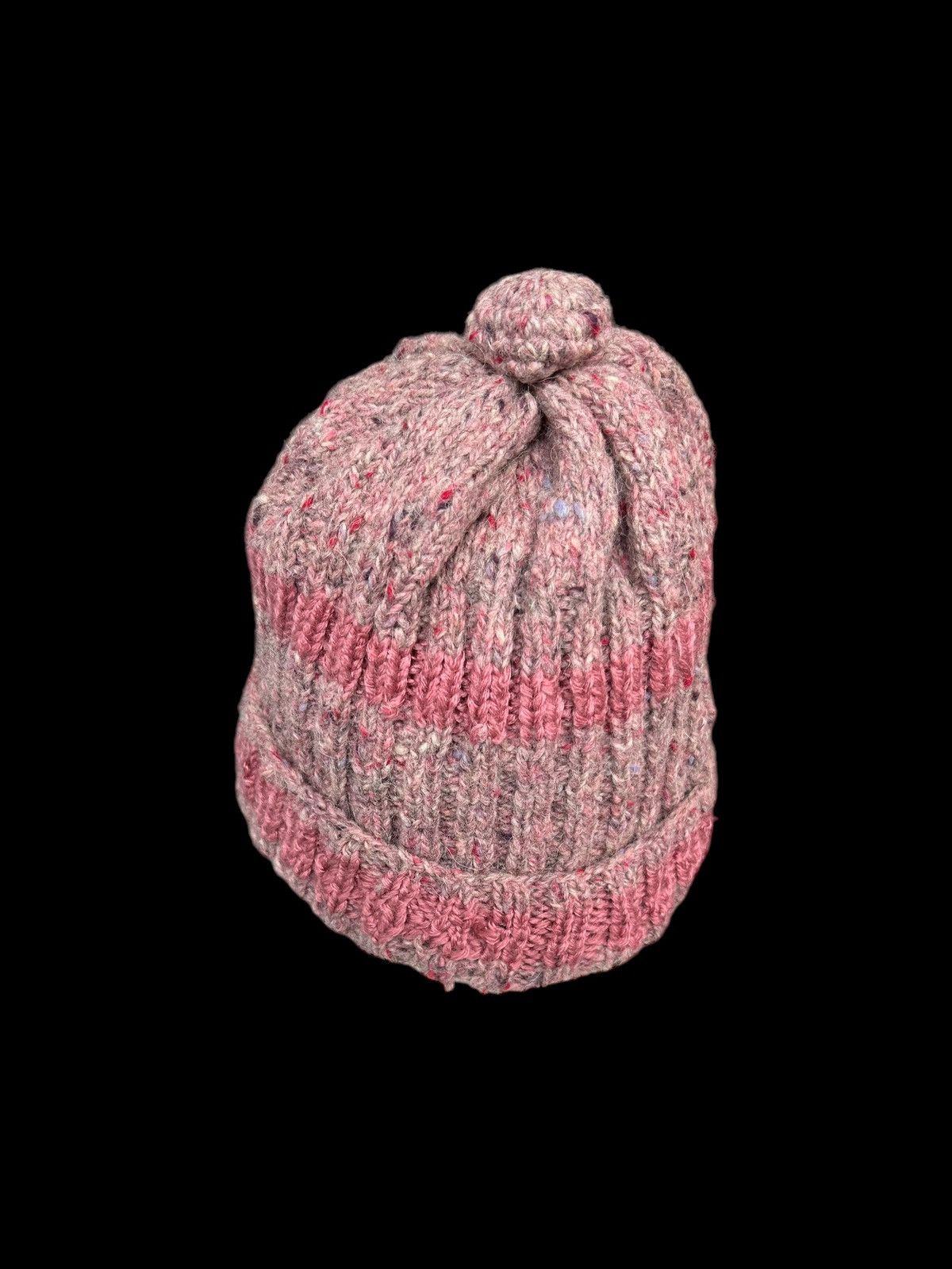 Japanese Brand × Kapital × Vintage Crochet knitted handmade Beanie Hats ☠️☠️ Size ONE SIZE - 4 Thumbnail