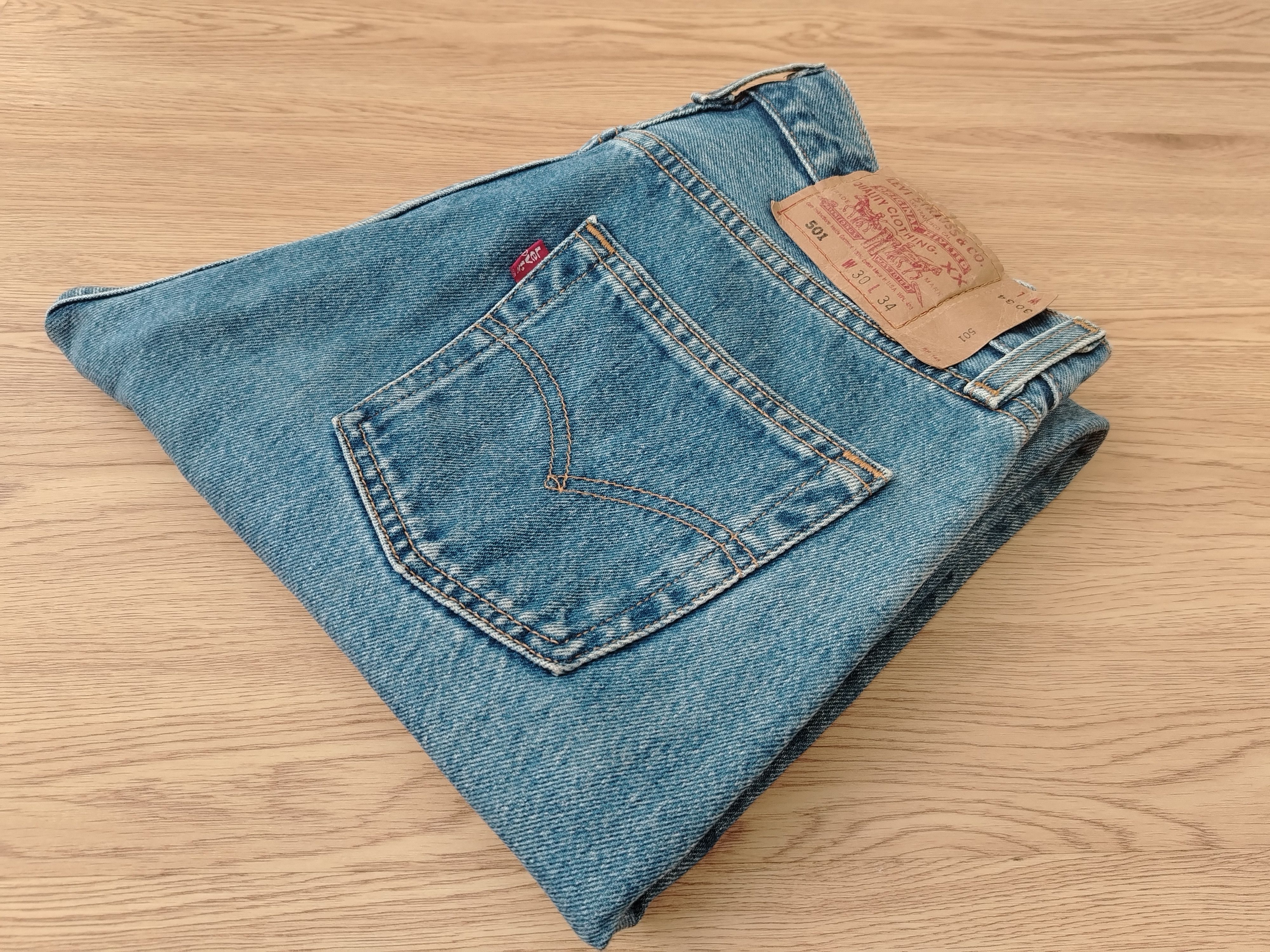 Levi's Levis 501 Vintage Rare Lovers Rock Size US 29 - 16 Thumbnail