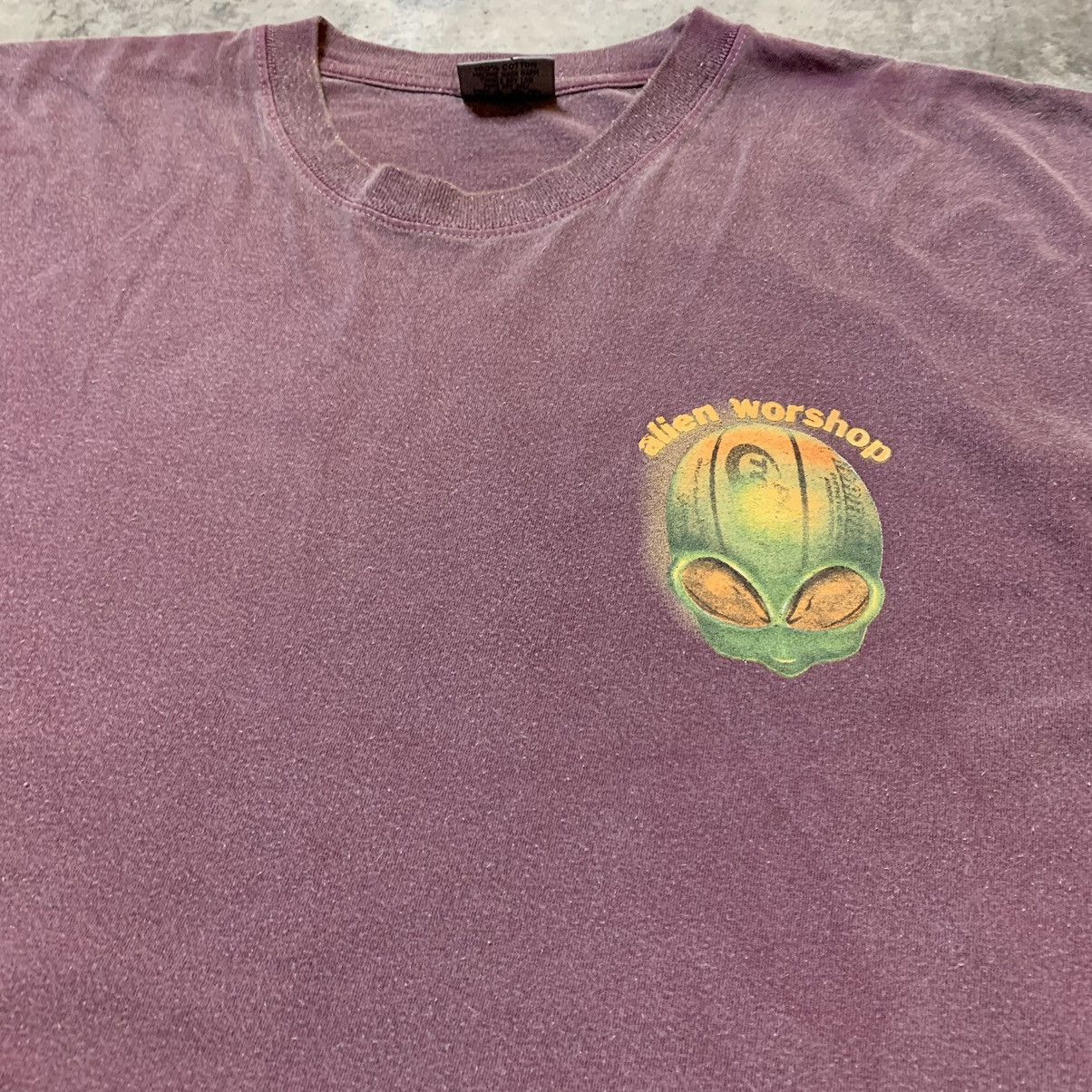 Alien Workshop × NBA × Vintage Vintage 90s Alien Workshop nba with Back hit Size US XXL / EU 58 / 5 - 9 Thumbnail