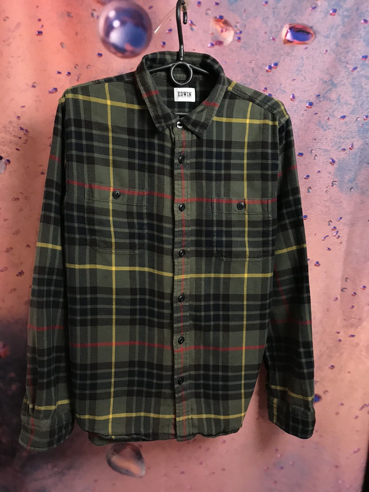Edwin × Flannel × Japanese Brand Edwin Japanese flannel streetwear shirt Size US M / EU 48-50 / 2 - 2 Thumbnail