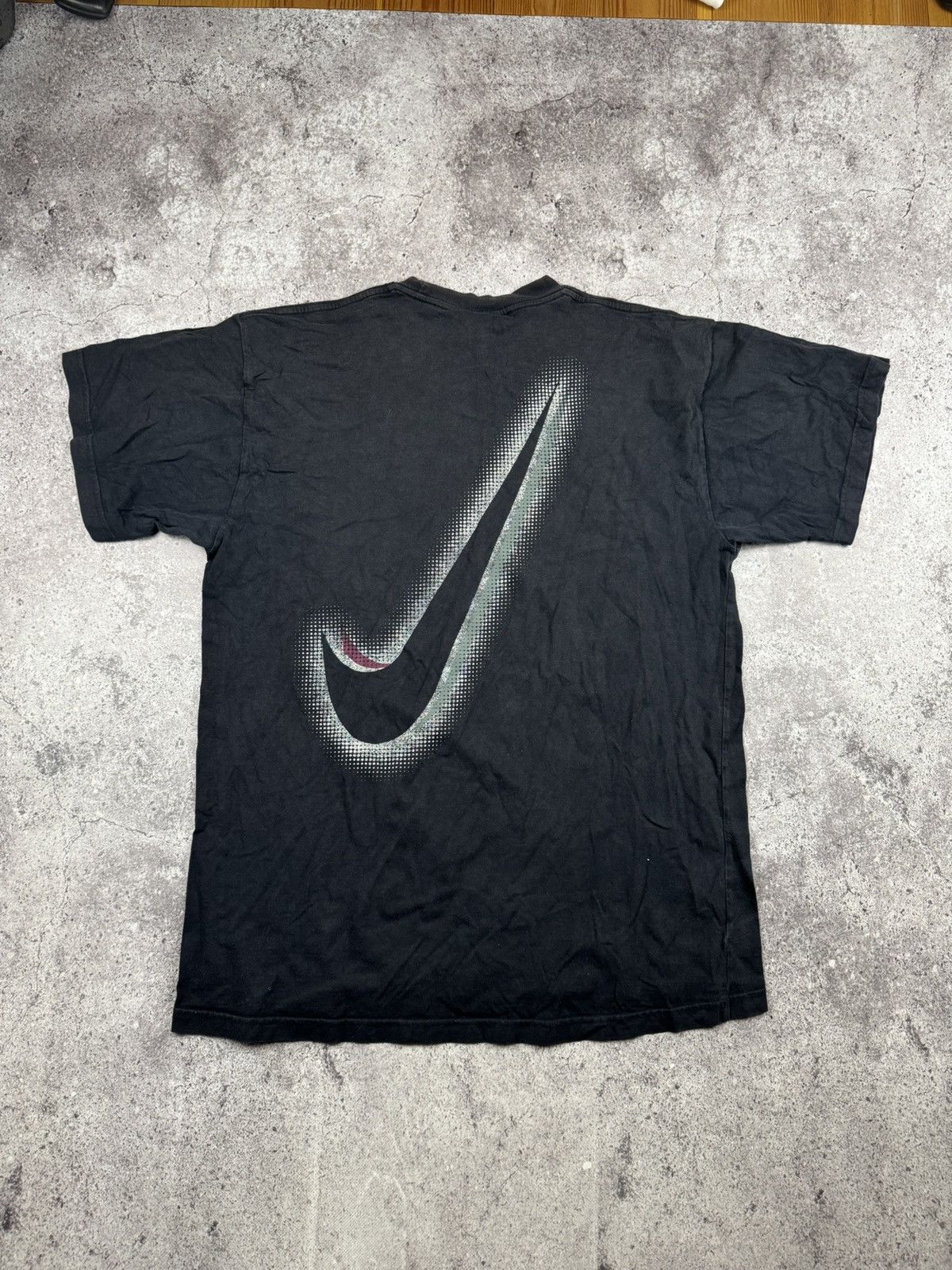 Nike Vintage 90s Nike Air Big Logo Swoosh Faded T-Shirt Tee Size US XL / EU 56 / 4 - 2 Thumbnail