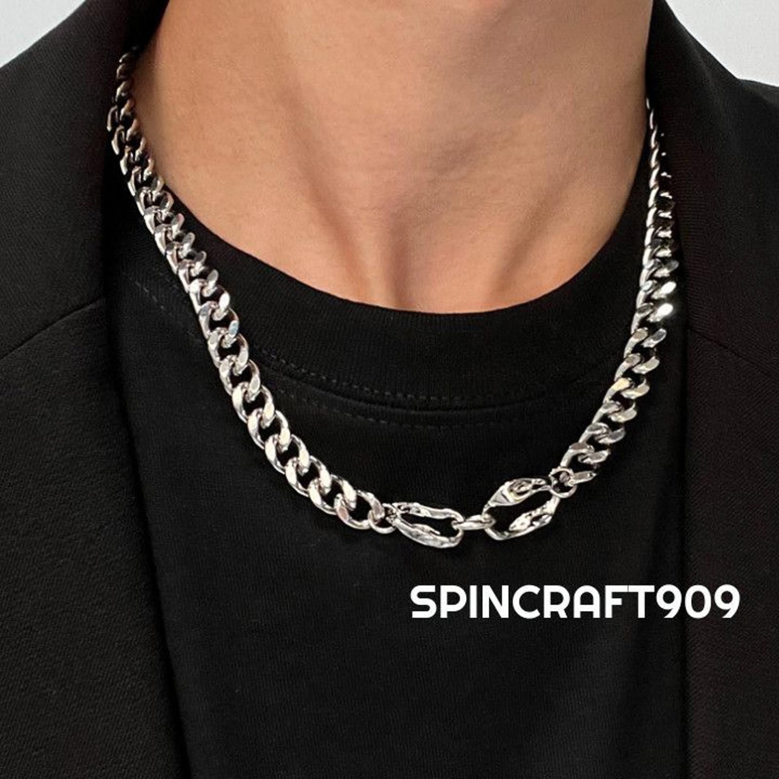 Jewelry Silver Chain Link Necklace Size ONE SIZE - 1 Thumbnail