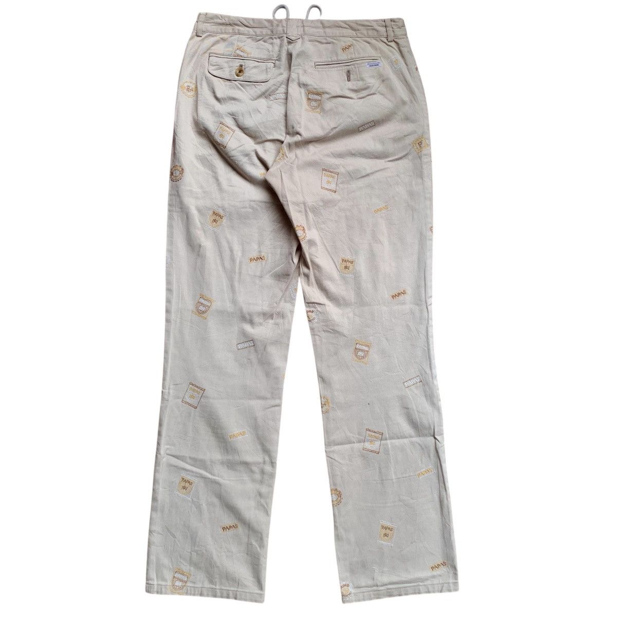 Designer × Japanese Brand × Mademoiselle Non Non Vintage Papas Mademoiselle Non Non Patch Pants Size US 38 / EU 54 - 6 Thumbnail