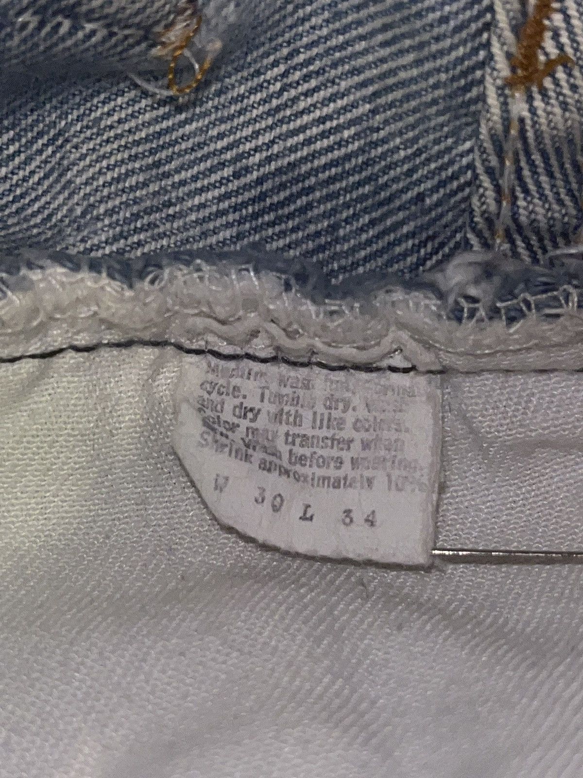 Levi's Levi's 501 Valencia 555 Distressed Jeans Size US 30 / EU 46 - 11 Thumbnail
