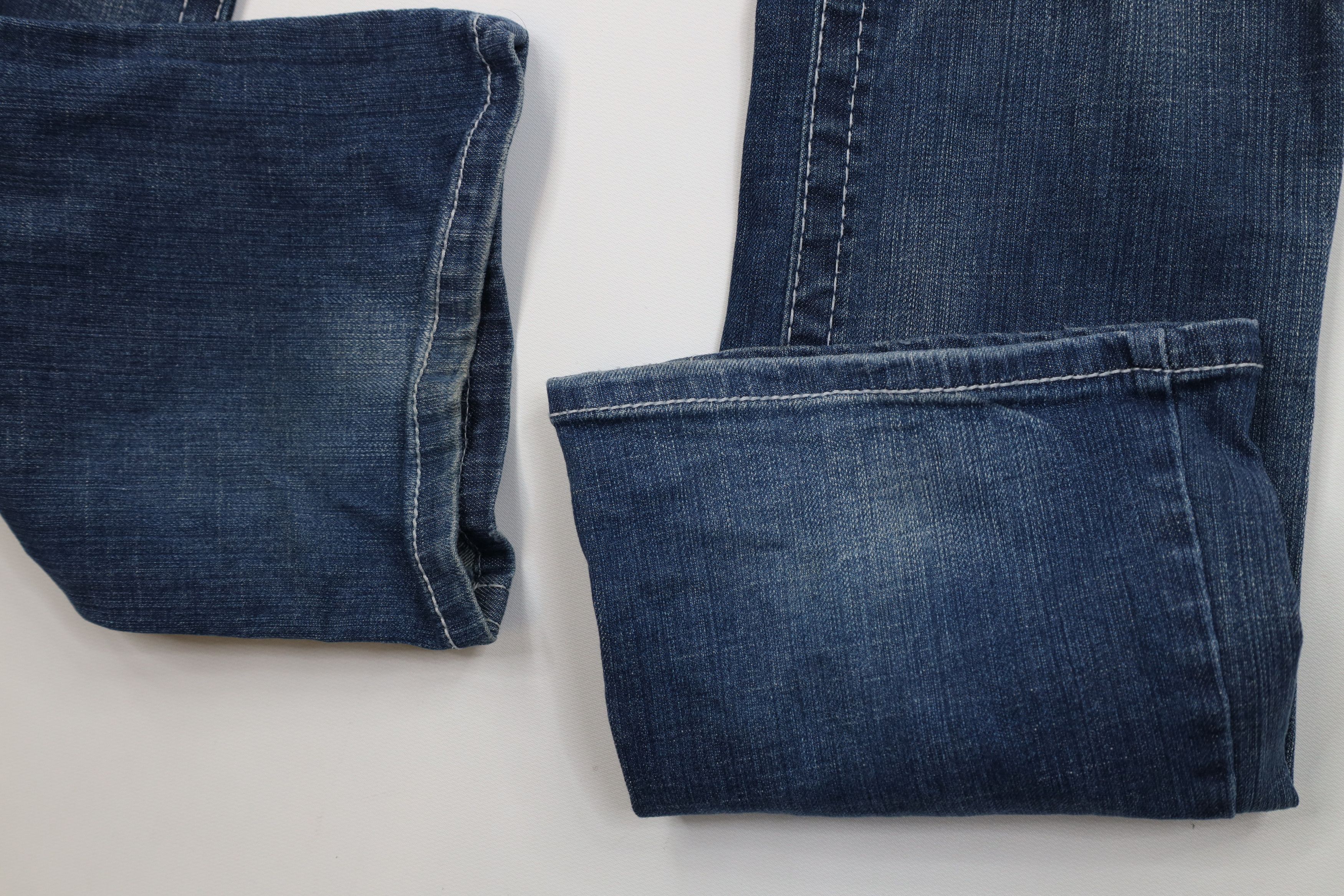 Vintage Vintage 90s Y2K Candies Stretch Babydoll Wide Leg Jeans Size 27" / US 4 / IT 40 - 5 Thumbnail