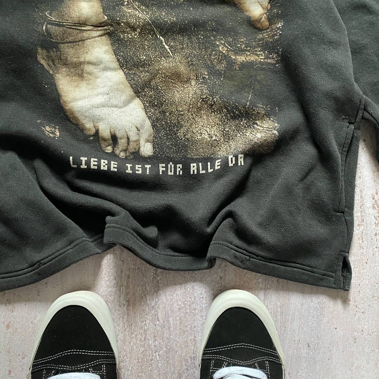 Band Tees VINTAGE 2009 Y2K RAMMSTEIN RARE AMAZING FADED BAND HOODIE Size US L / EU 52-54 / 3 - 3 Thumbnail