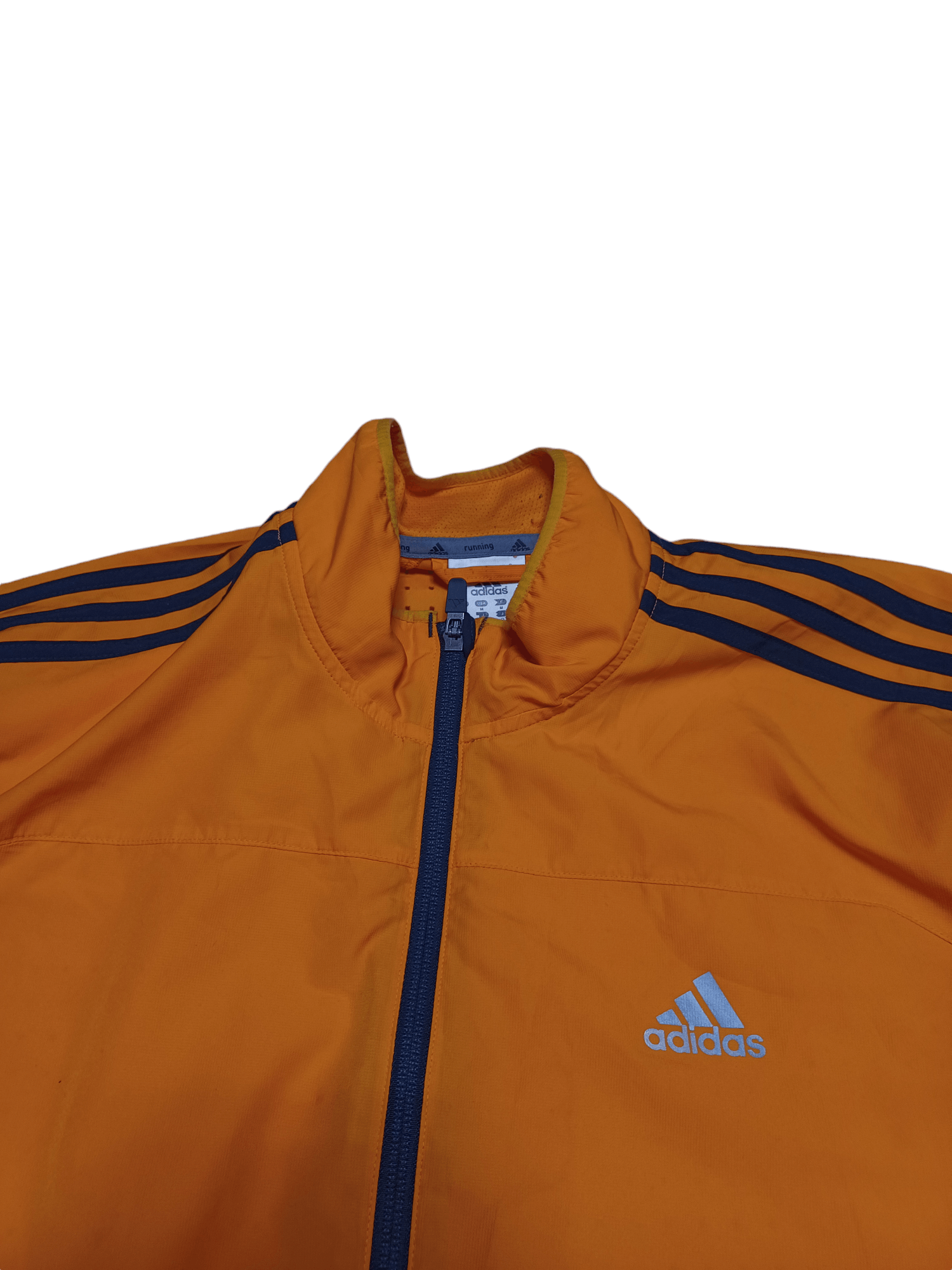 Adidas ADIDAS RUNNING VINTAGE NYLON DRILL LIGHT TRACKING JACKET Size US M / EU 48-50 / 2 - 2 Thumbnail