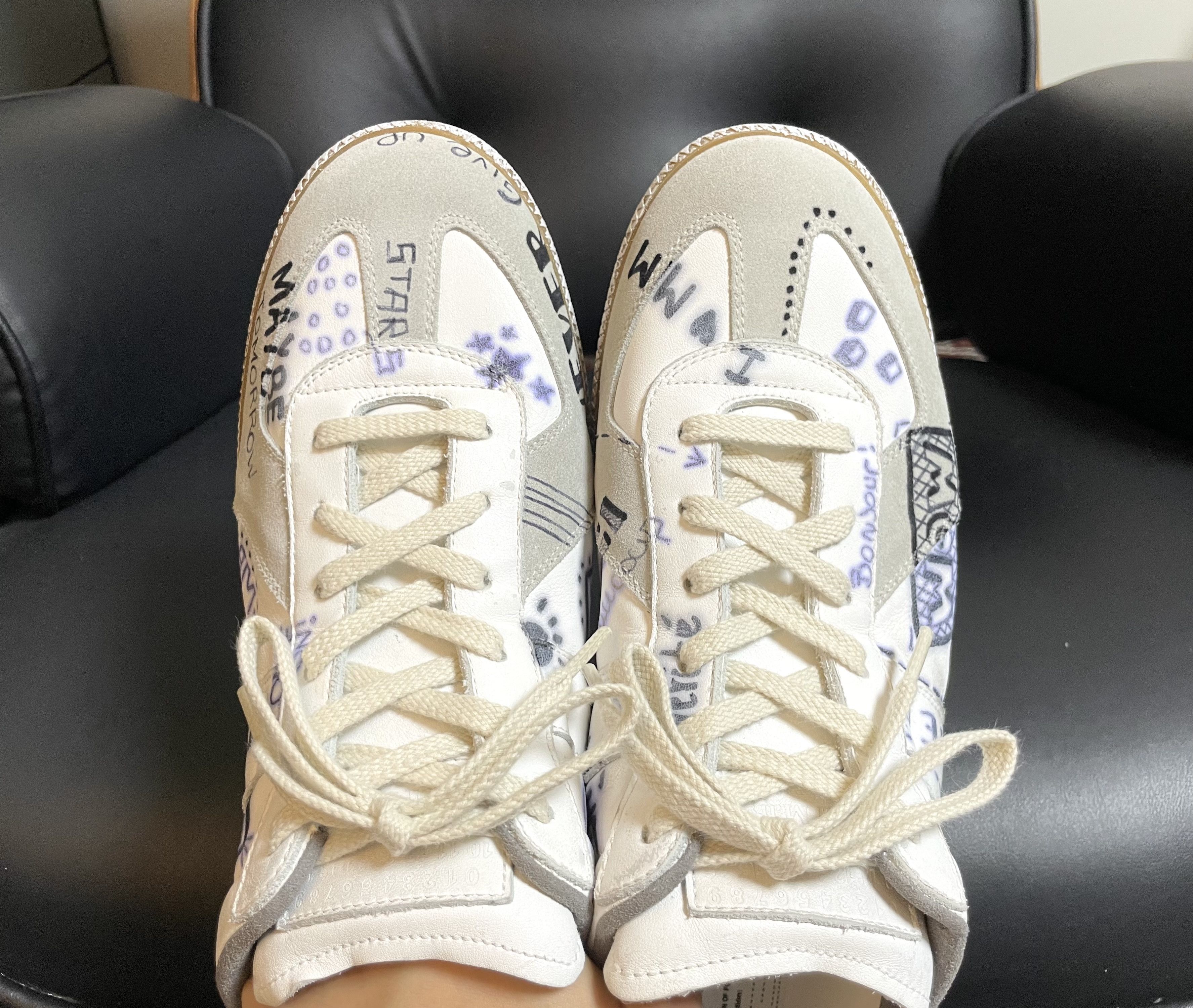 Maison Margiela Maison Margiela GAT (Graffiti 2020) Size US 10.5 / EU 43-44 - 8 Thumbnail