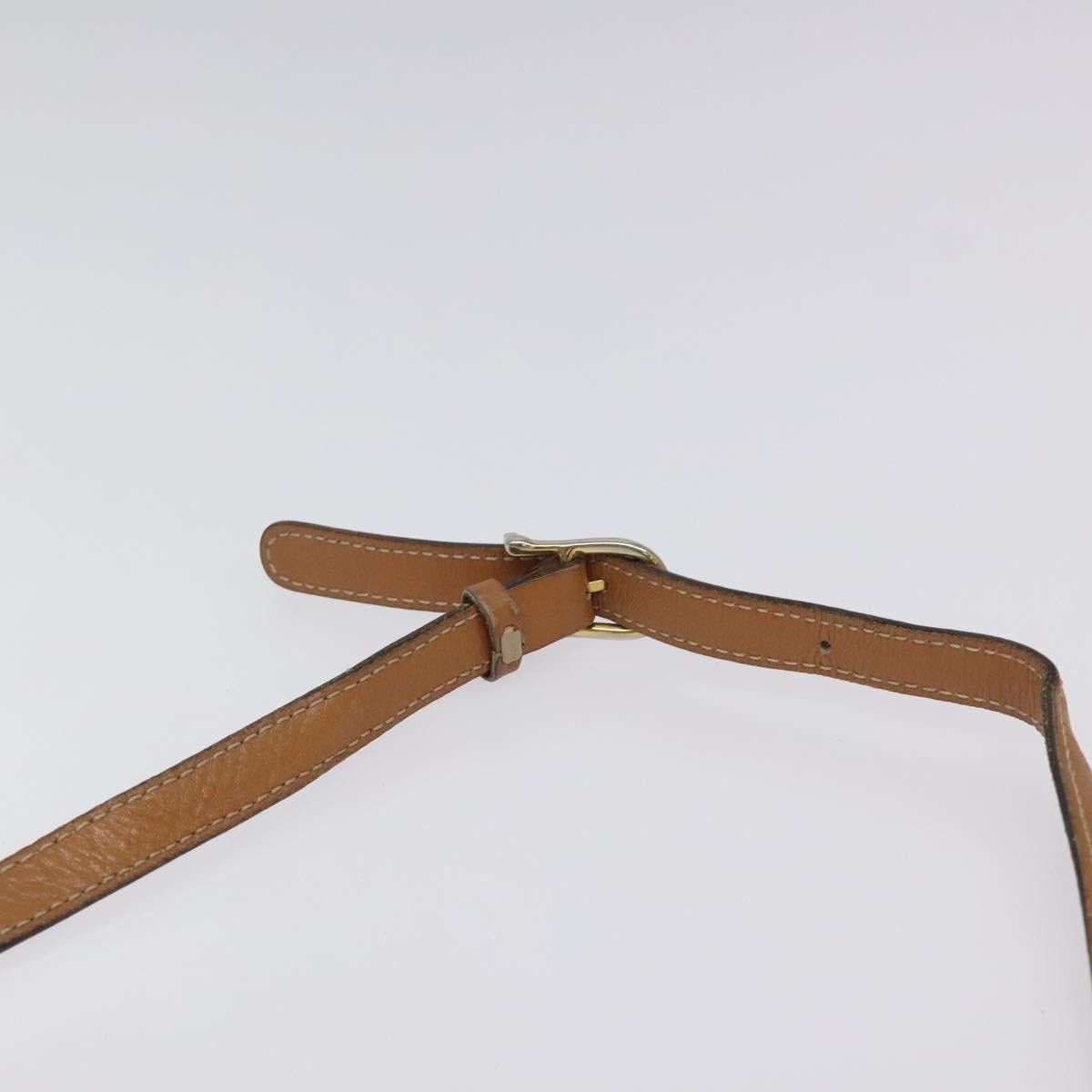 Celine CELINE Macadam Canvas Shoulder Bag Pvc Leather Brown Gold Size ONE SIZE - 8 Thumbnail