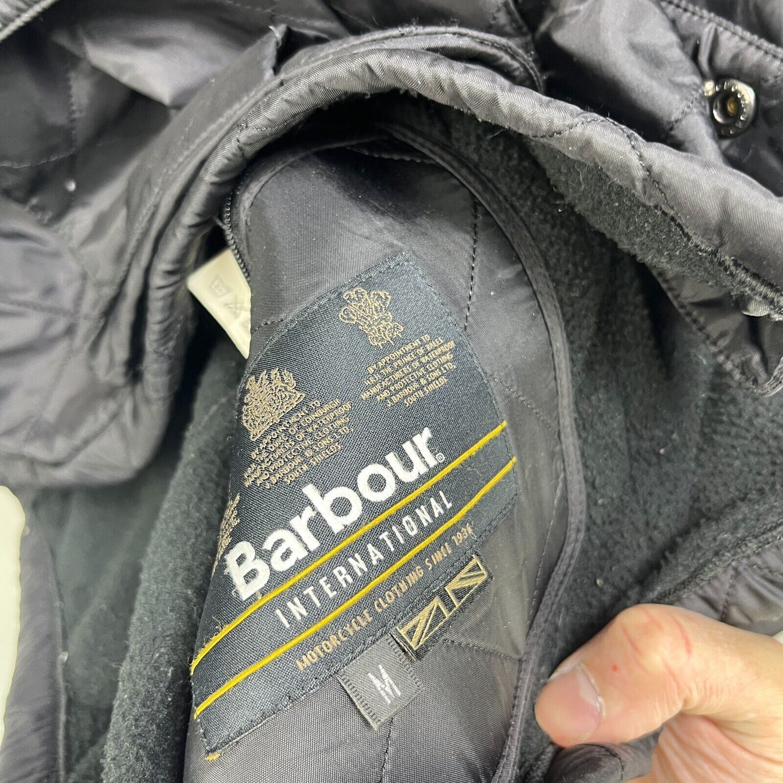 Barbour × Vintage Vintage Barbour International Ariel Polar Quilt Mens Medium Size US M / EU 48-50 / 2 - 8 Thumbnail