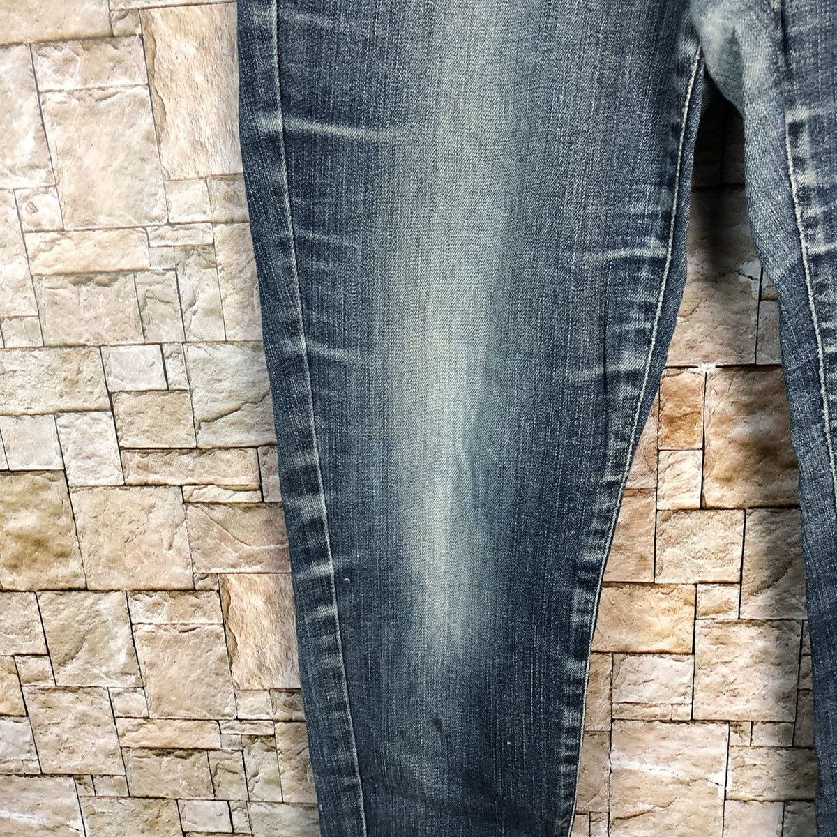 Edwin Edwin Blue Distressed Denim Pants #A344 Size US 32 / EU 48 - 10 Thumbnail