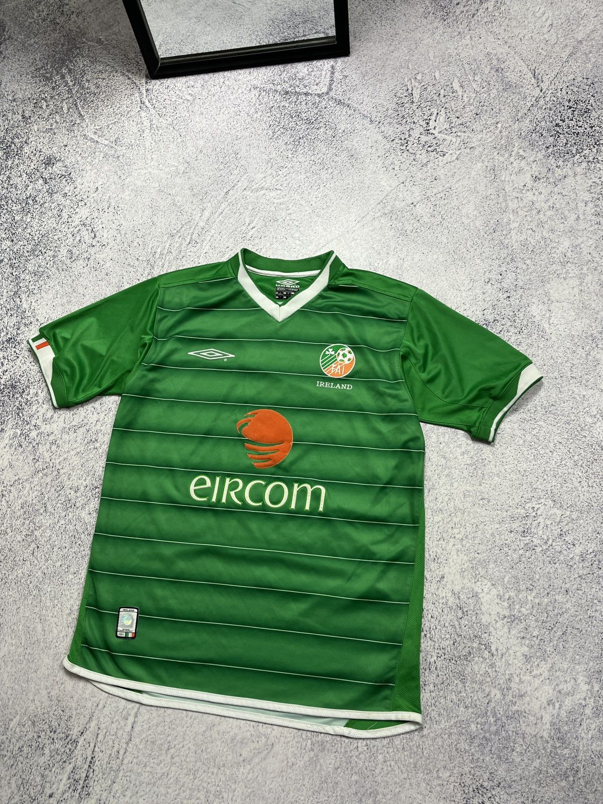 Umbro × Vintage Umbro Ireland 2003 National Home Football Soccer Jersey Duff Size US S / EU 44-46 / 1 - 2 Thumbnail