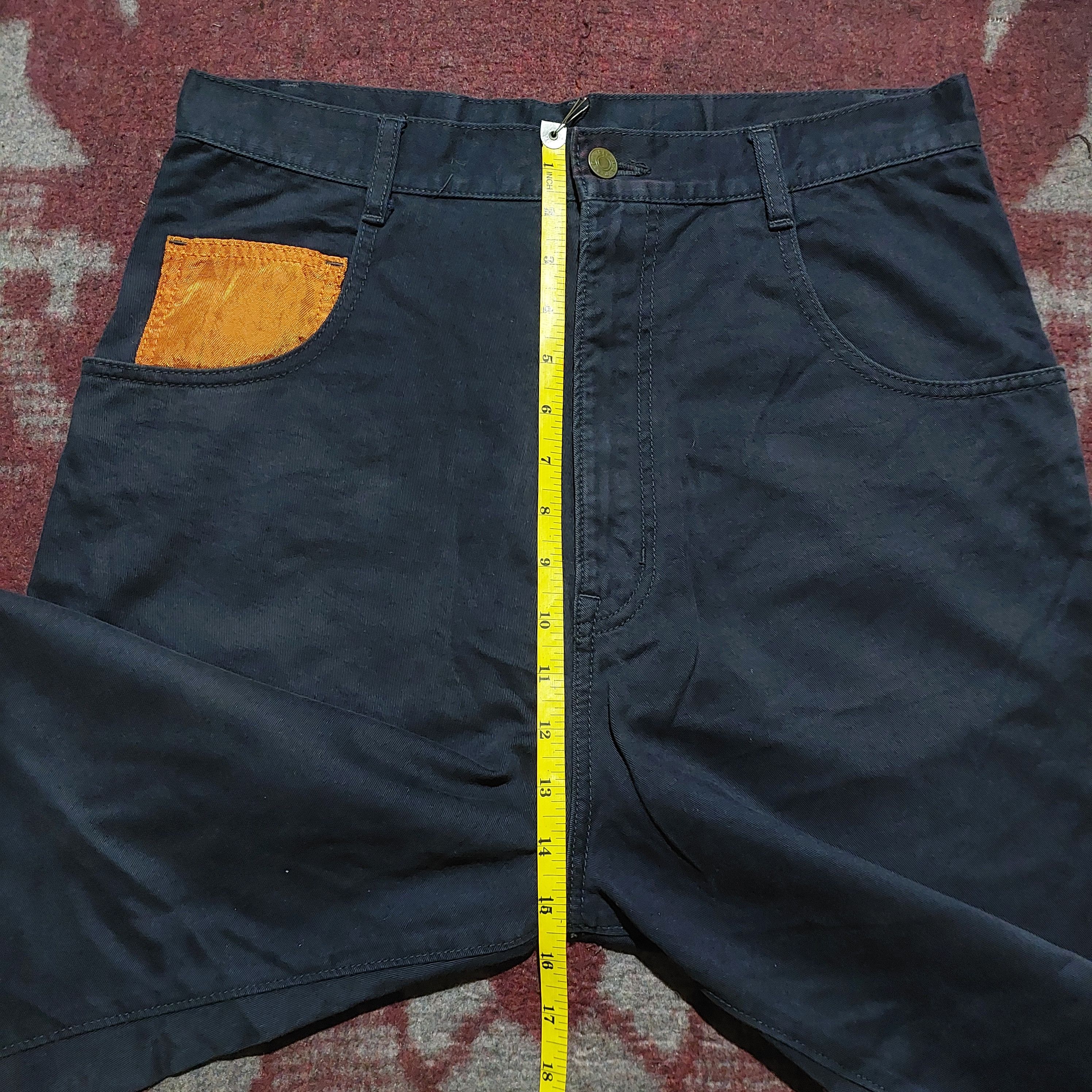Frapbois Frapbois issey miyake navy drop crotch pants Size US 32 / EU 48 - 16 Thumbnail