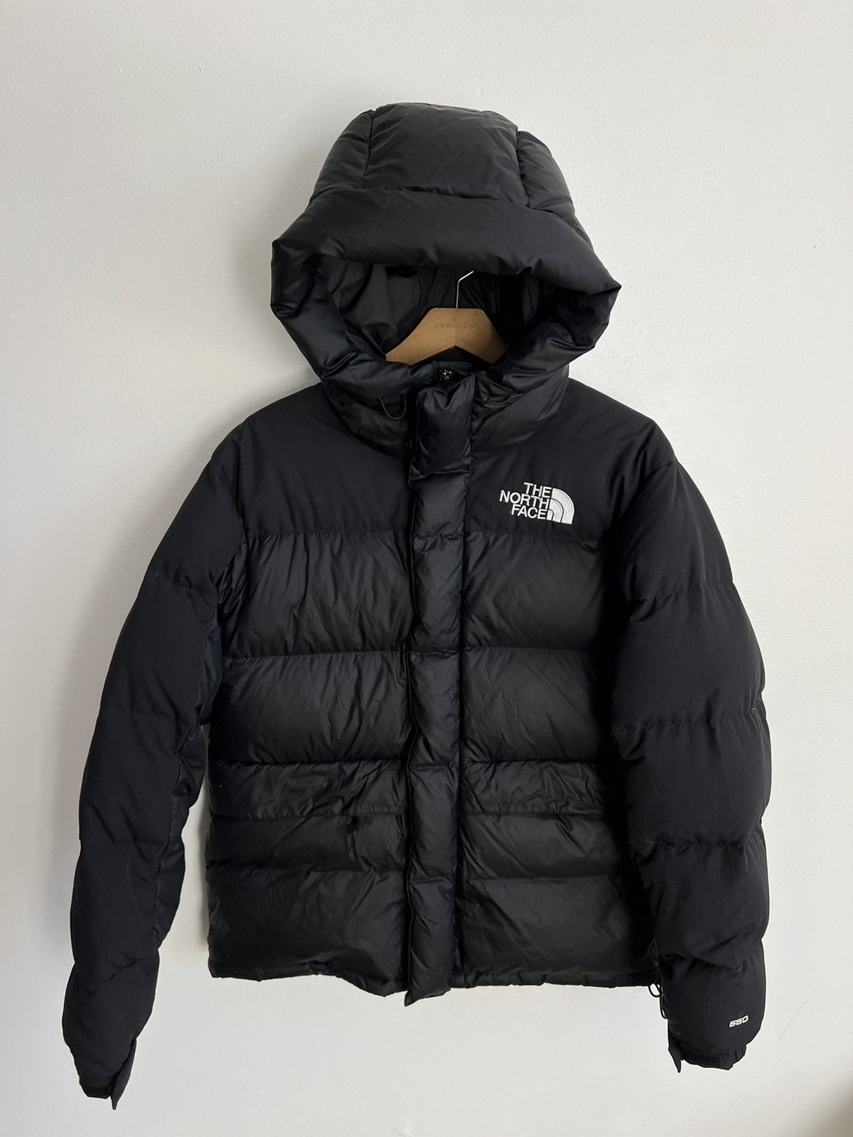 image of The North Face Himalayan Puffer in Black, Men's (Size Small)