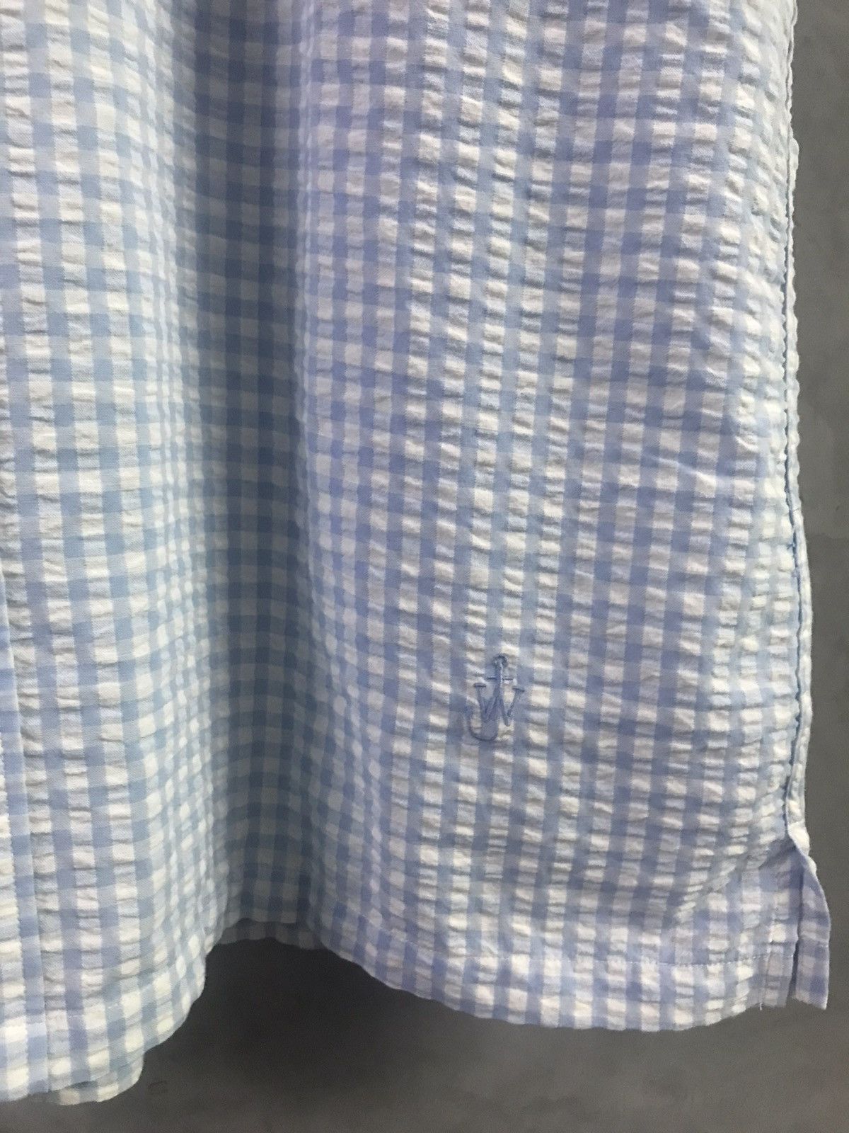 JW Anderson × Uniqlo J.W Anderson x Uniqlo Checkered Open Collar Button Up Shirt Size US L / EU 52-54 / 3 - 3 Thumbnail