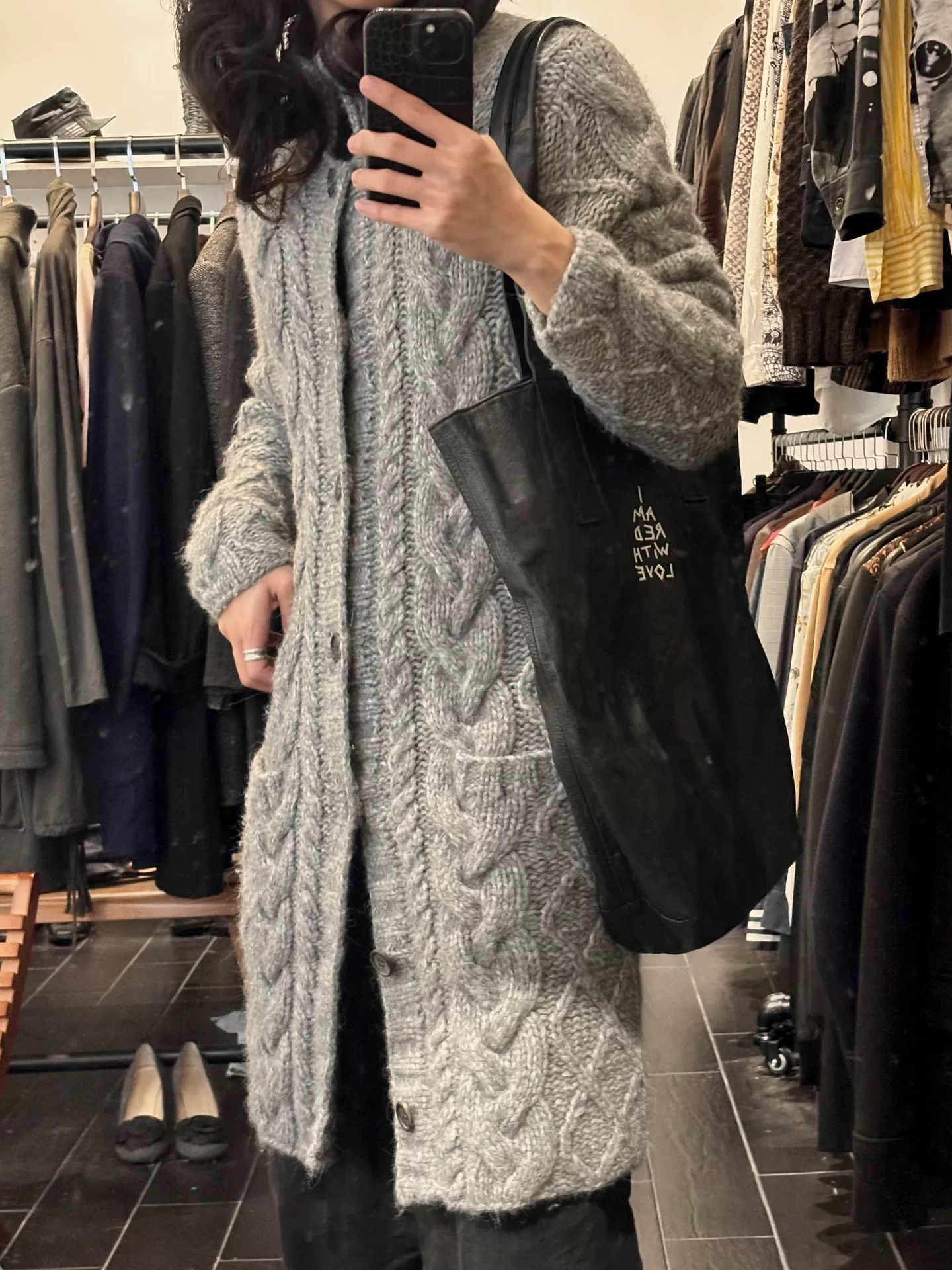 Helmut Lang Helmut Lang Merino Wool Knit Coat Size M / US 6-8 / IT 42-44 - 1 Thumbnail