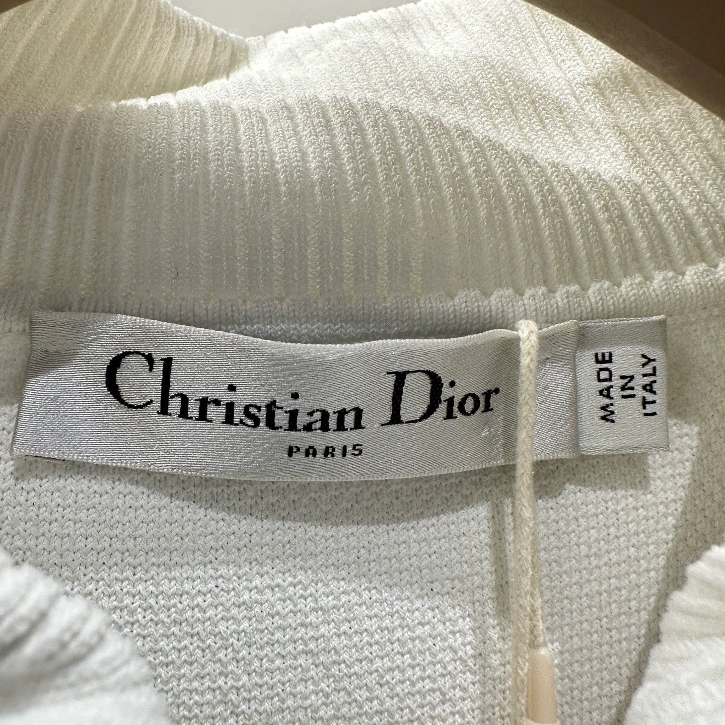 Christian Dior Monsieur Christian Dior apr63 Navy Neck Star Logo Dress 36 Viscose Size XS / US 0-2 / IT 36-38 - 3 Thumbnail