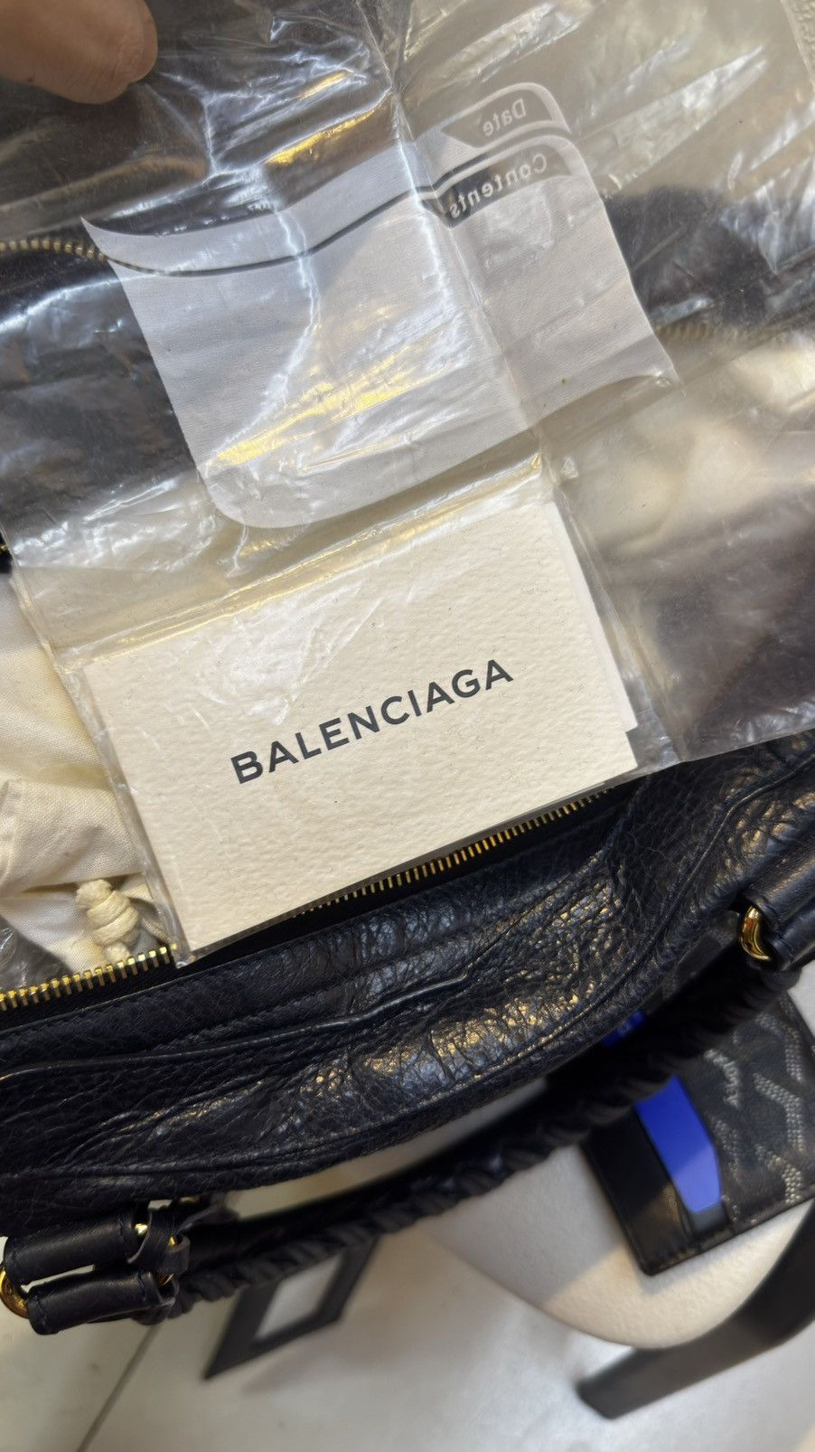Balenciaga BALENCIAGA Persian Lambskin Leather Giant 12 Gold City Bag Size ONE SIZE - 14 Thumbnail
