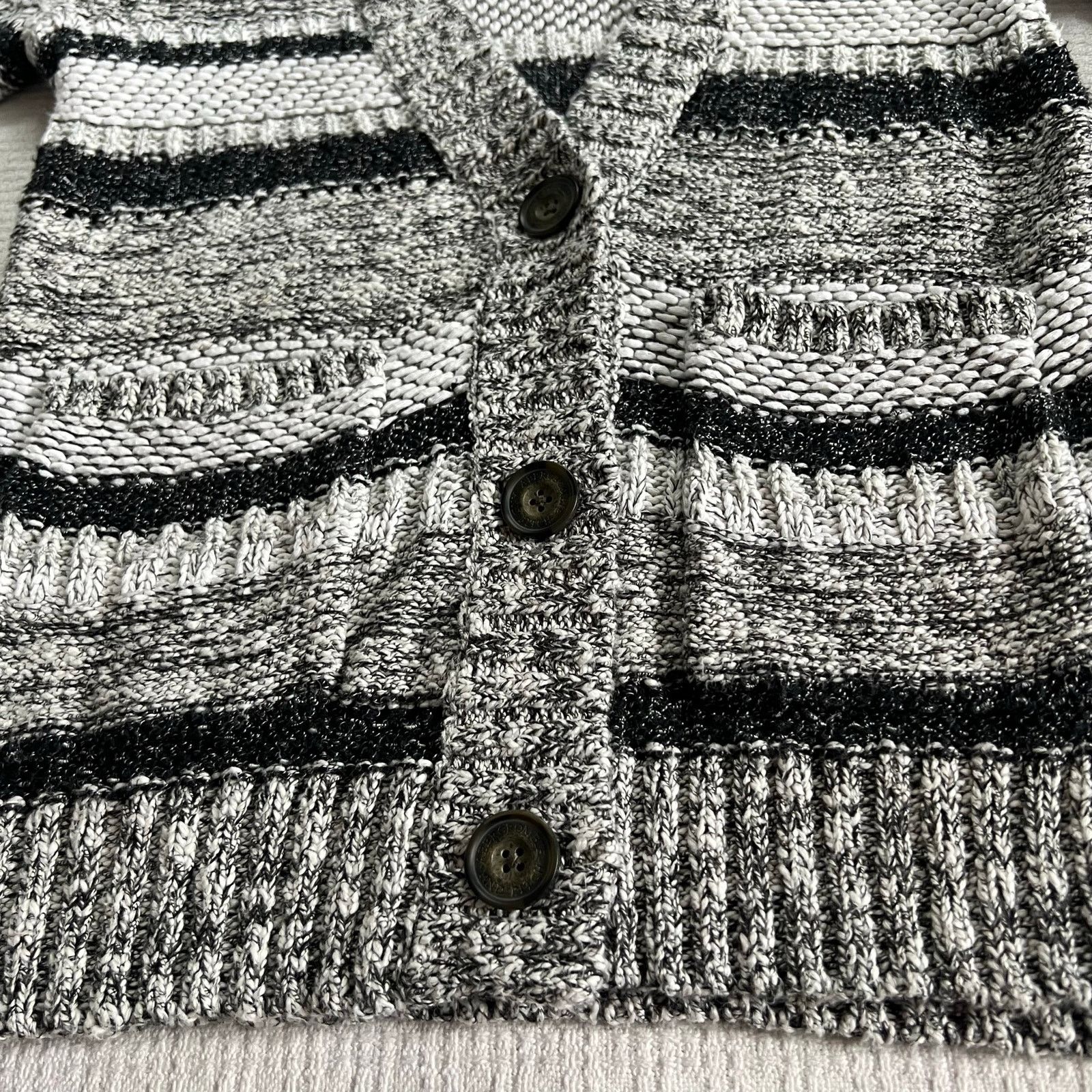 Abercrombie & Fitch Abercrombie & Fitch Chunky Knit Cardigan Y2K Women M Sweater Size M / US 6-8 / IT 42-44 - 4 Thumbnail