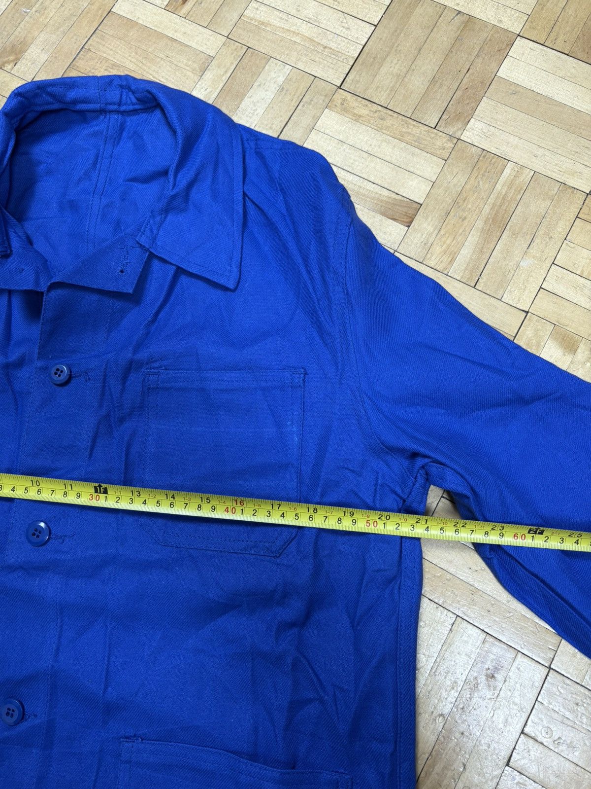 Le Laboureur le pelerin 70s vintage French chore coat jacket Size US M / EU 48-50 / 2 - 6 Thumbnail