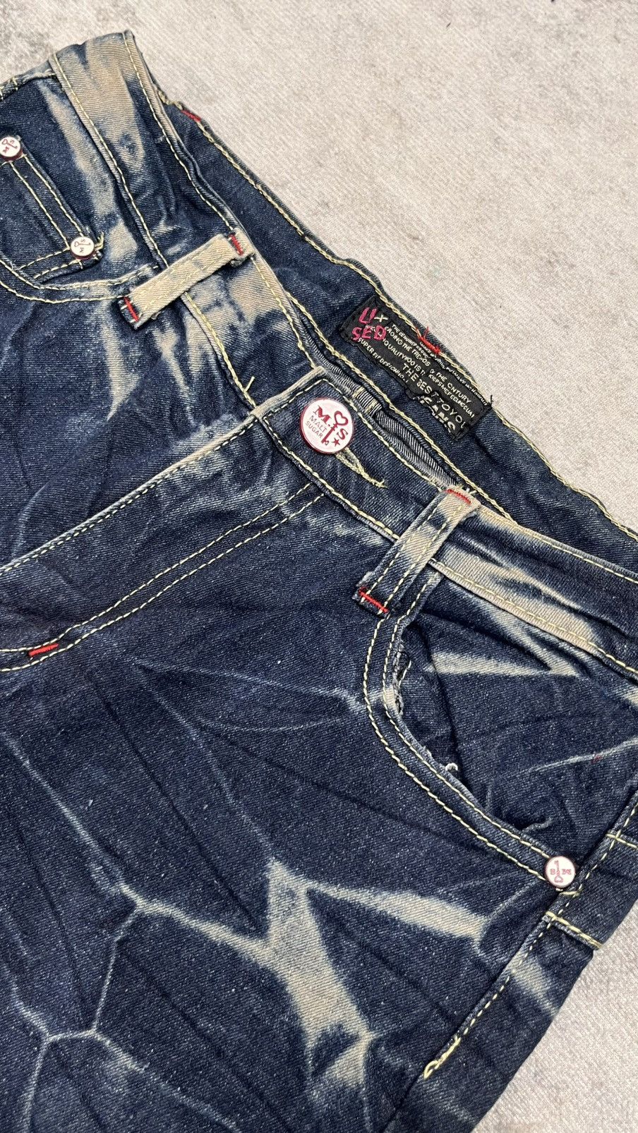 If Six Was Nine Vintage Flare denim pants Size US 29 - 2 Thumbnail