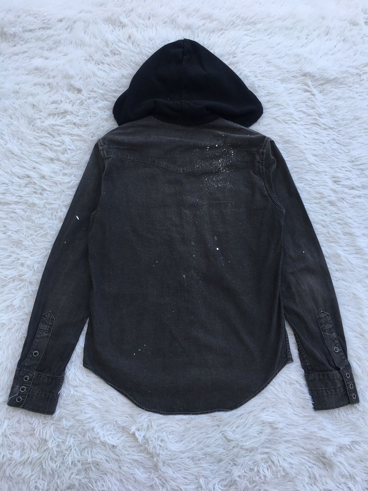 Number (N)ine Rare Vintage Number Nine Hooded Denim Jacket Size US M / EU 48-50 / 2 - 18 Thumbnail