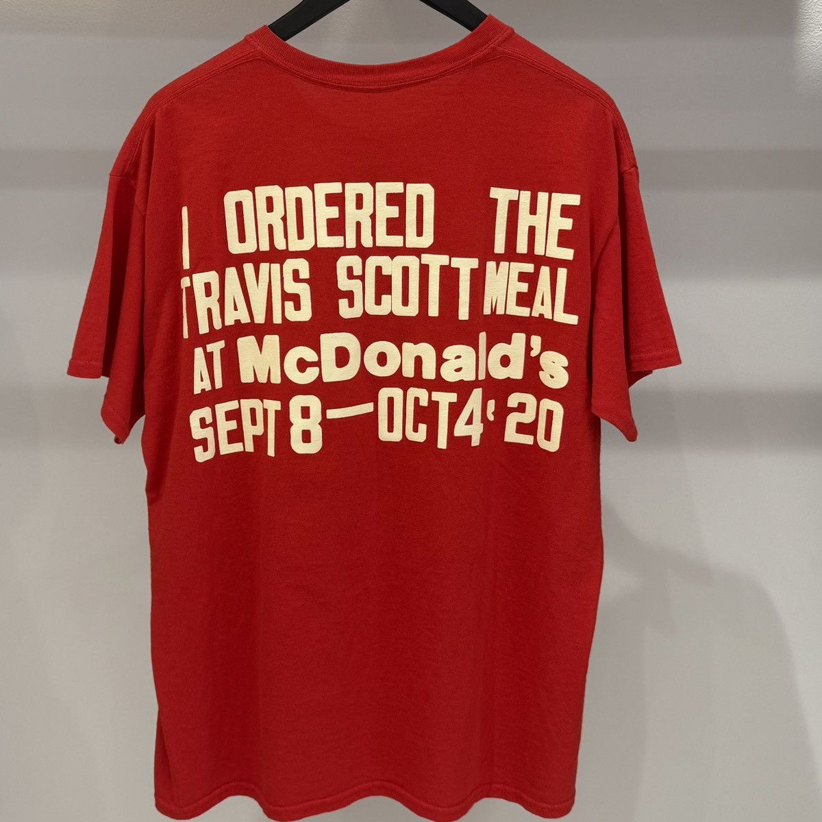 Travis Scott Travis Scott x CPFM 4 CJ Burger Mouth T-Shirt Red Size US M / EU 48-50 / 2 - 2 Thumbnail