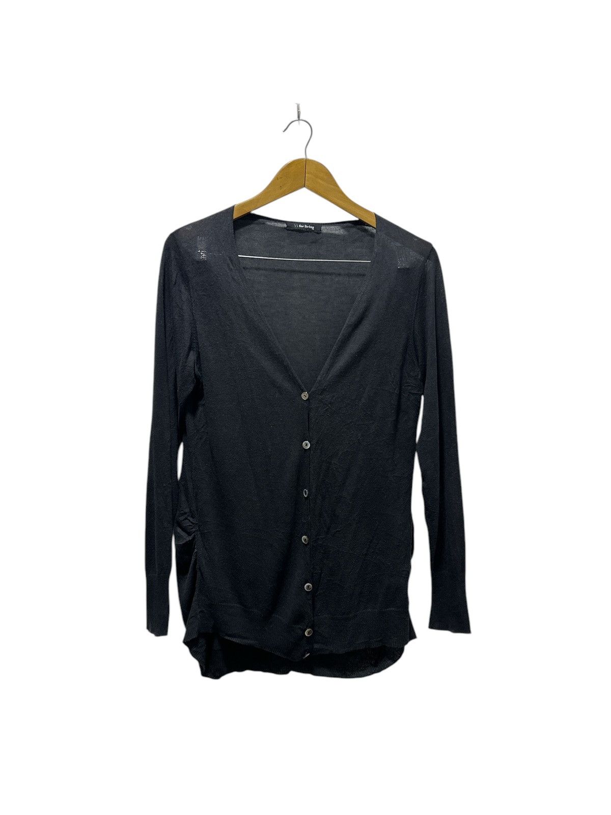 Y's × Yohji Yamamoto Vintage Y’s For Living Cardigan Design Yohji Yamamoto Size US M / EU 48-50 / 2 - 1 Thumbnail