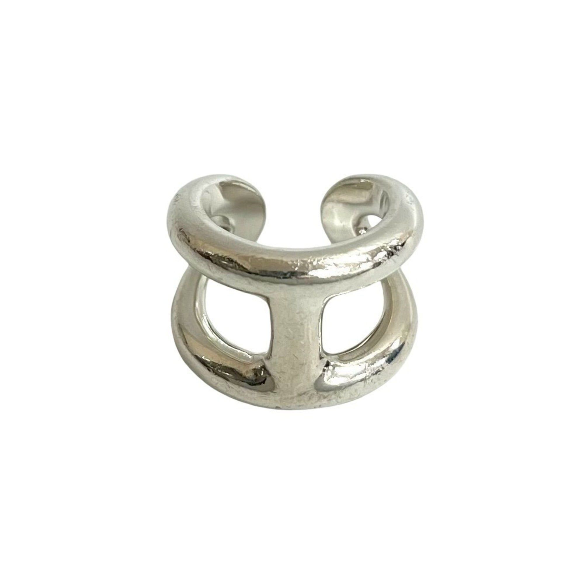 Hermes HERMES Osmos Sterling Silver 925 Ring, Size 9, Women's Jewelry, Item No. 28739 Size ONE SIZE - 1 Thumbnail