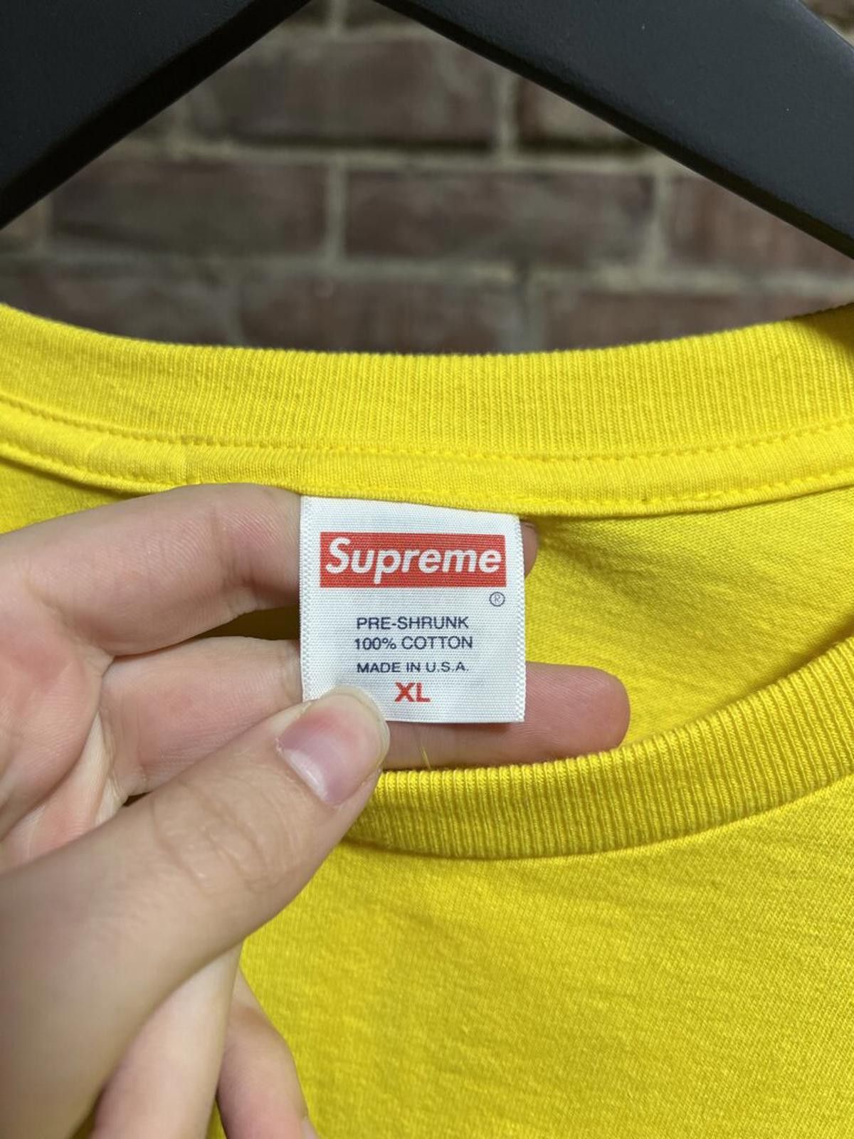 Other Supreme Holy War Tee Yellow Sz. XL Size ONE SIZE - 3 Thumbnail