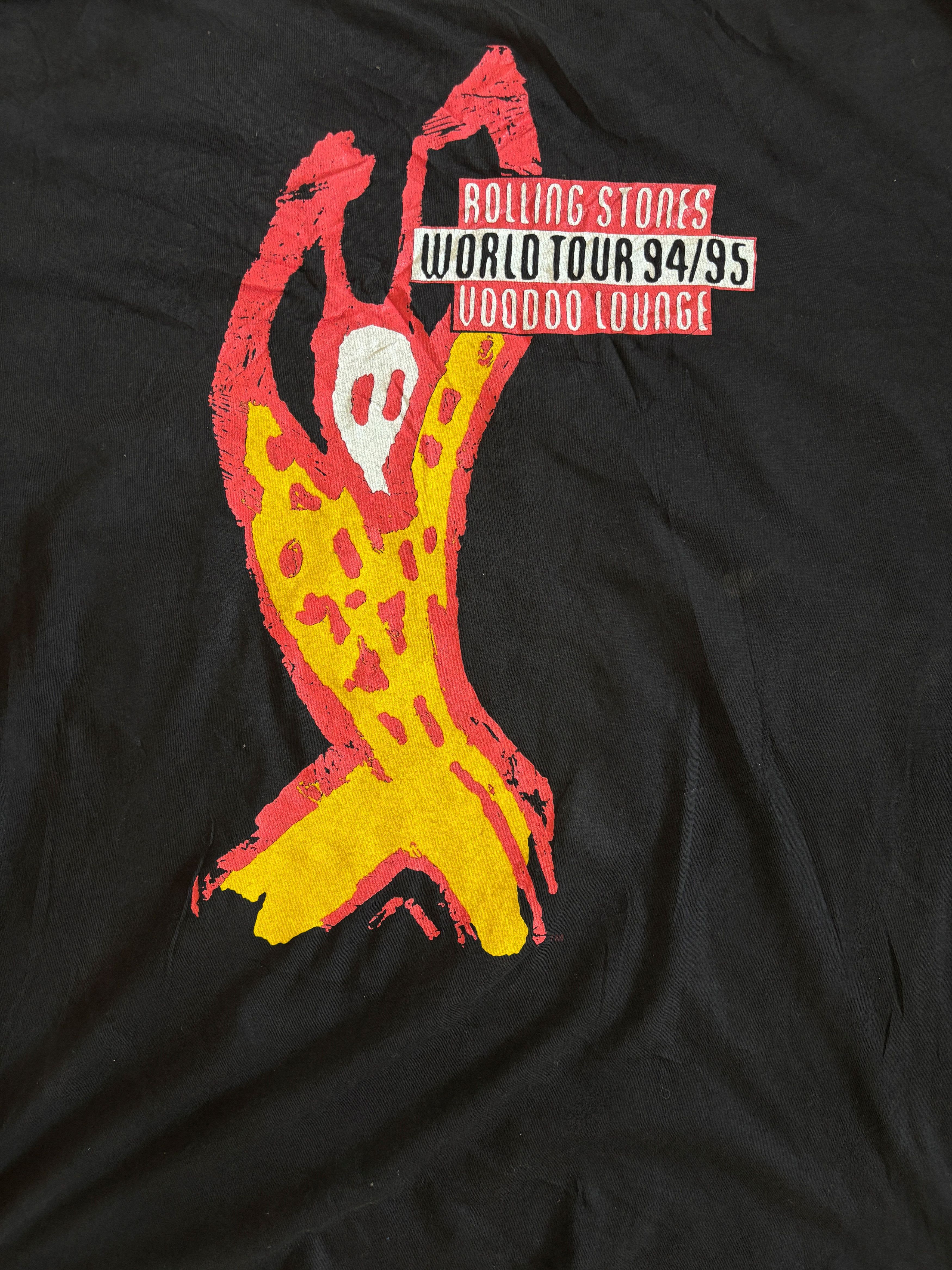The Rolling Stones The Rolling Stones Voodo 1996 World Tour Tshirt Size US L / EU 52-54 / 3 - 5 Thumbnail