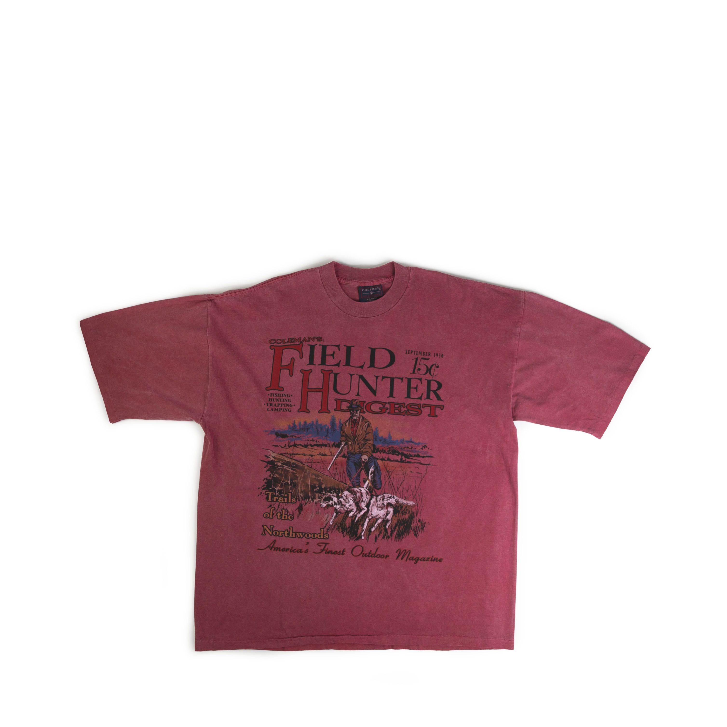 Vintage 1990's Field Hunters Digest Tee Shirt