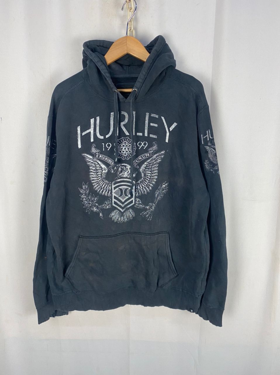 Hurley Hurley printed distressed hoodie pullover Size US L / EU 52-54 / 3 - 10 Thumbnail