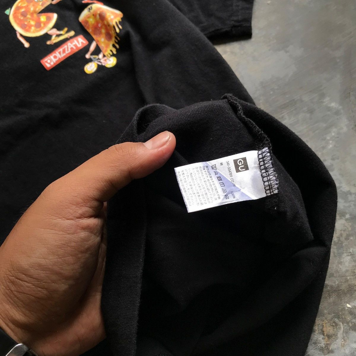 Japanese Brand × Maison MIHARA YASUHIRO Miharayasuhiro black shirt pizza la Size US M / EU 48-50 / 2 - 5 Thumbnail