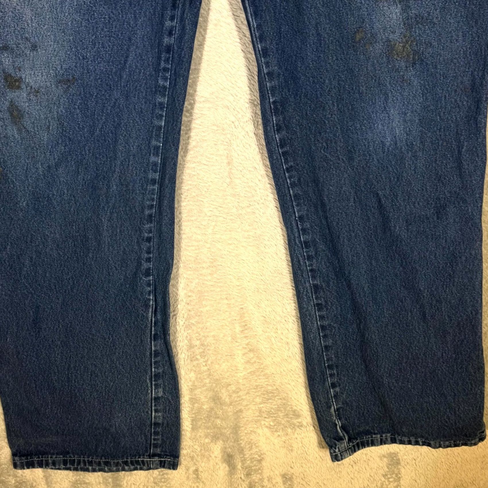 Dickies Dickies Carpenter Jeans Mens 42x34 Blue Denim Relaxed Fit Straight Leg Jeans Mens 42 x 34 Blue Denim Size US 42 / EU 58 - 6 Thumbnail