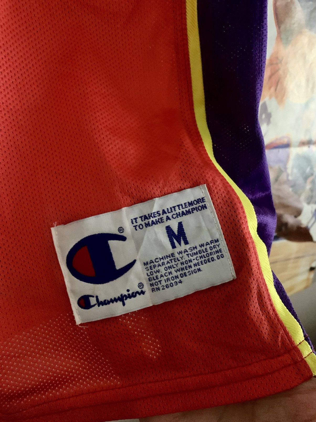 Champion × NBA 90s Champion WNBA Phoenix Mercury #7 Michele Timms Jersey Size US M / EU 48-50 / 2 - 4 Thumbnail