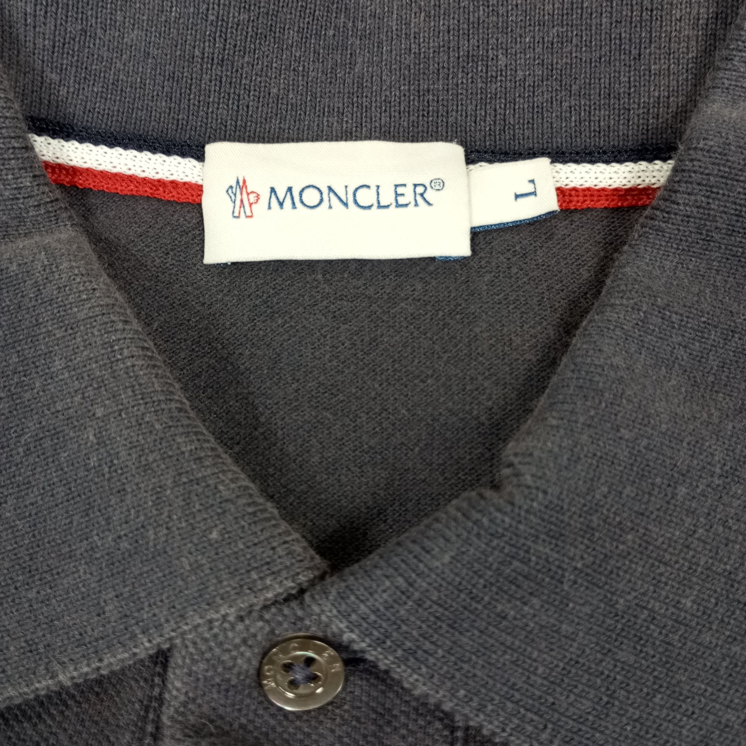 Vintage Moncler Casual Style Polos Size US L / EU 52-54 / 3 - 4 Thumbnail