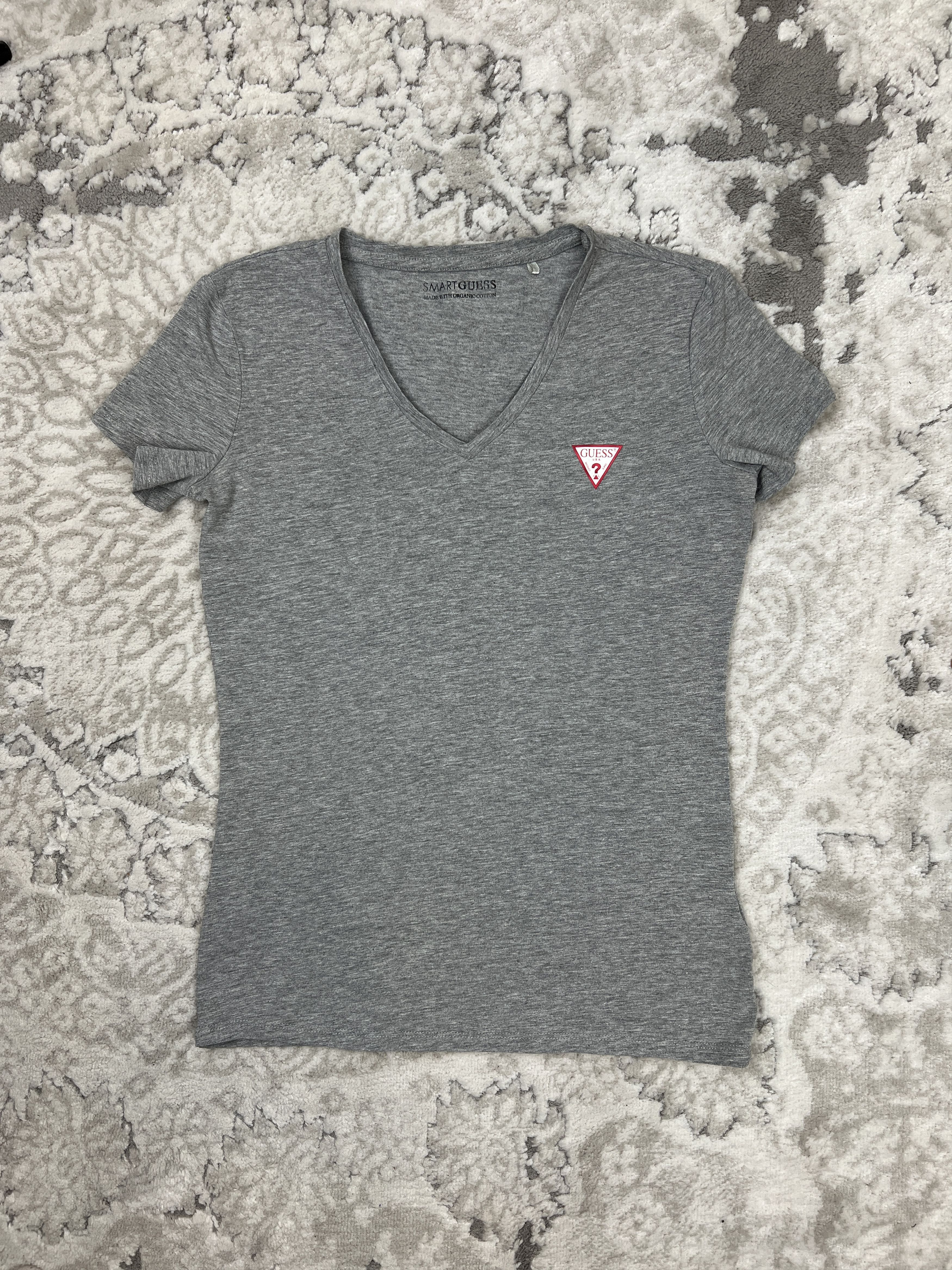 Guess Guess Smart guess Organic Cotton V-Neck T-Shirt Size M / US 6-8 / IT 42-44 - 1 Thumbnail